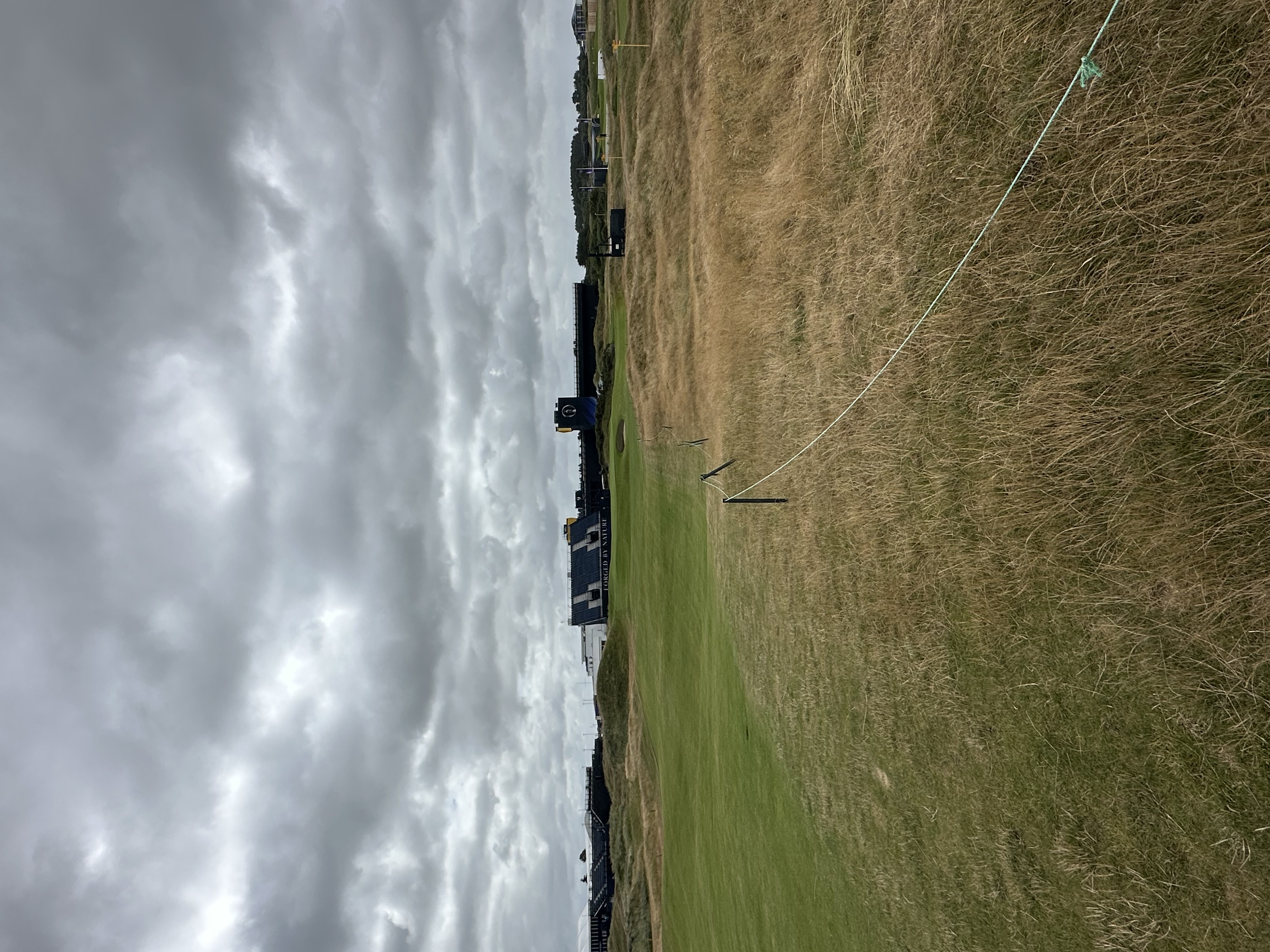 The ninth fairway at Royal Birkdale (Fried Egg Golf)