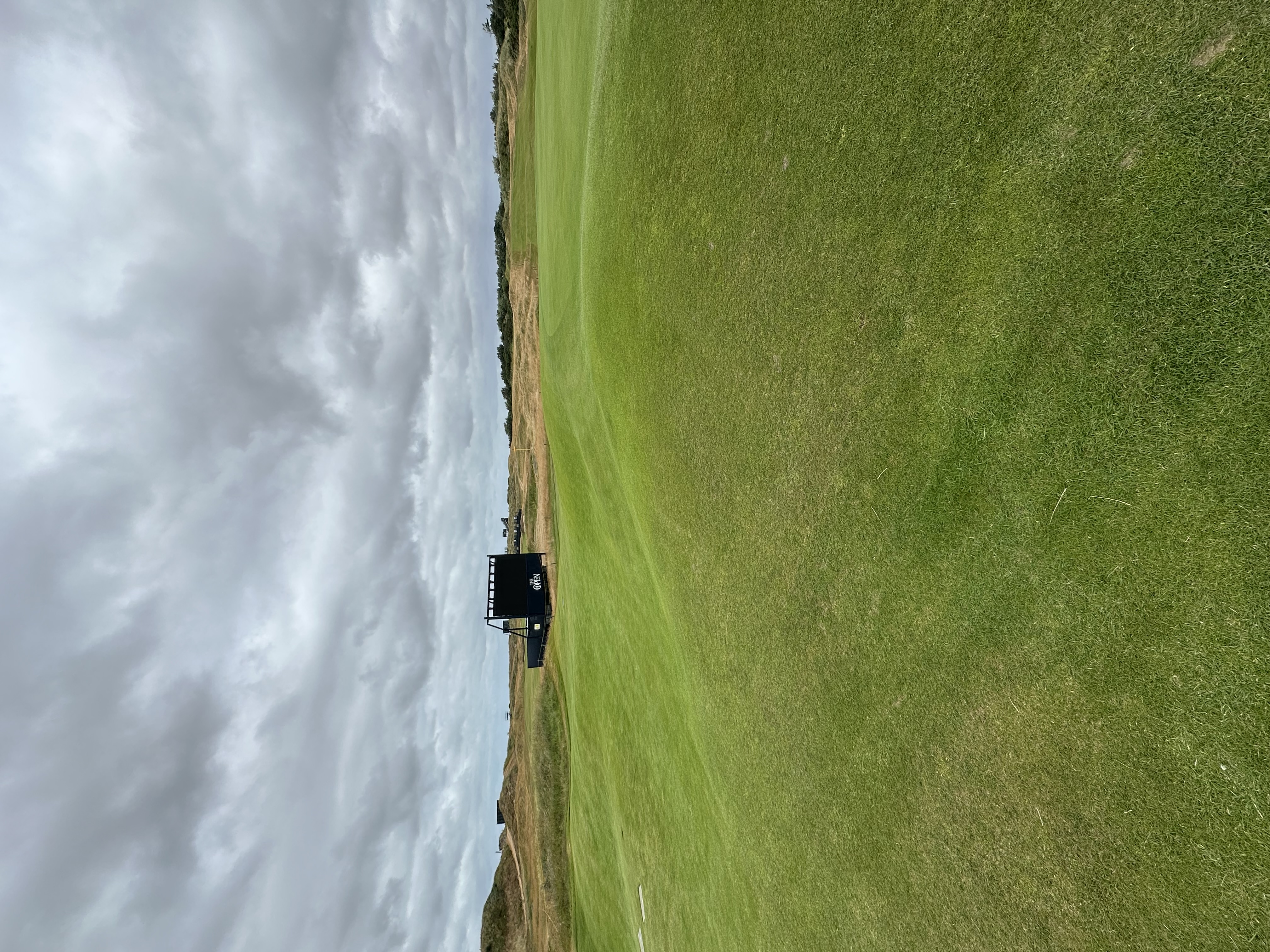 Right of the ninth green at Royal Birkdale (Fried Egg Golf)