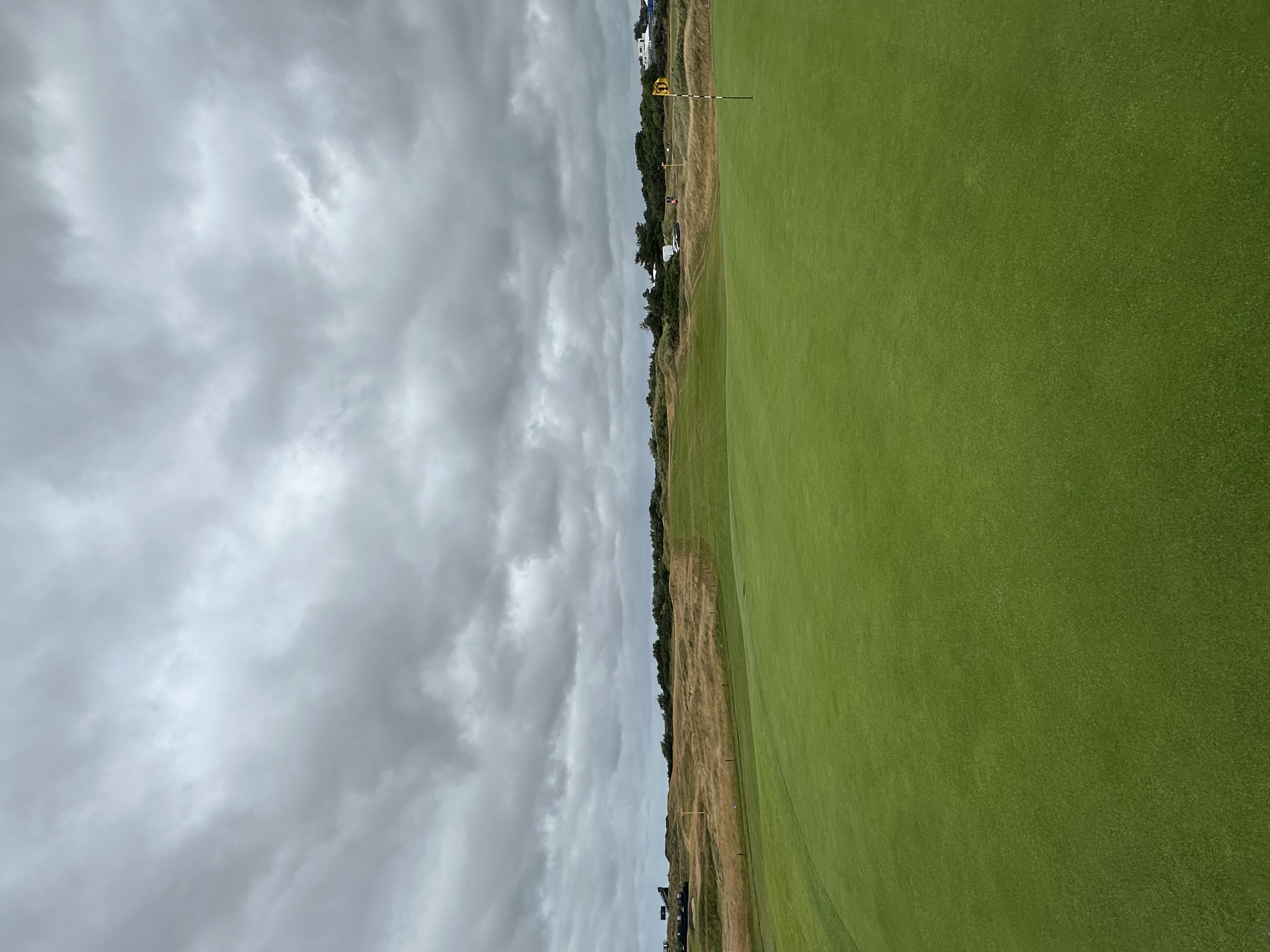 The ninth green at Royal Birkdale (Fried Egg Golf)