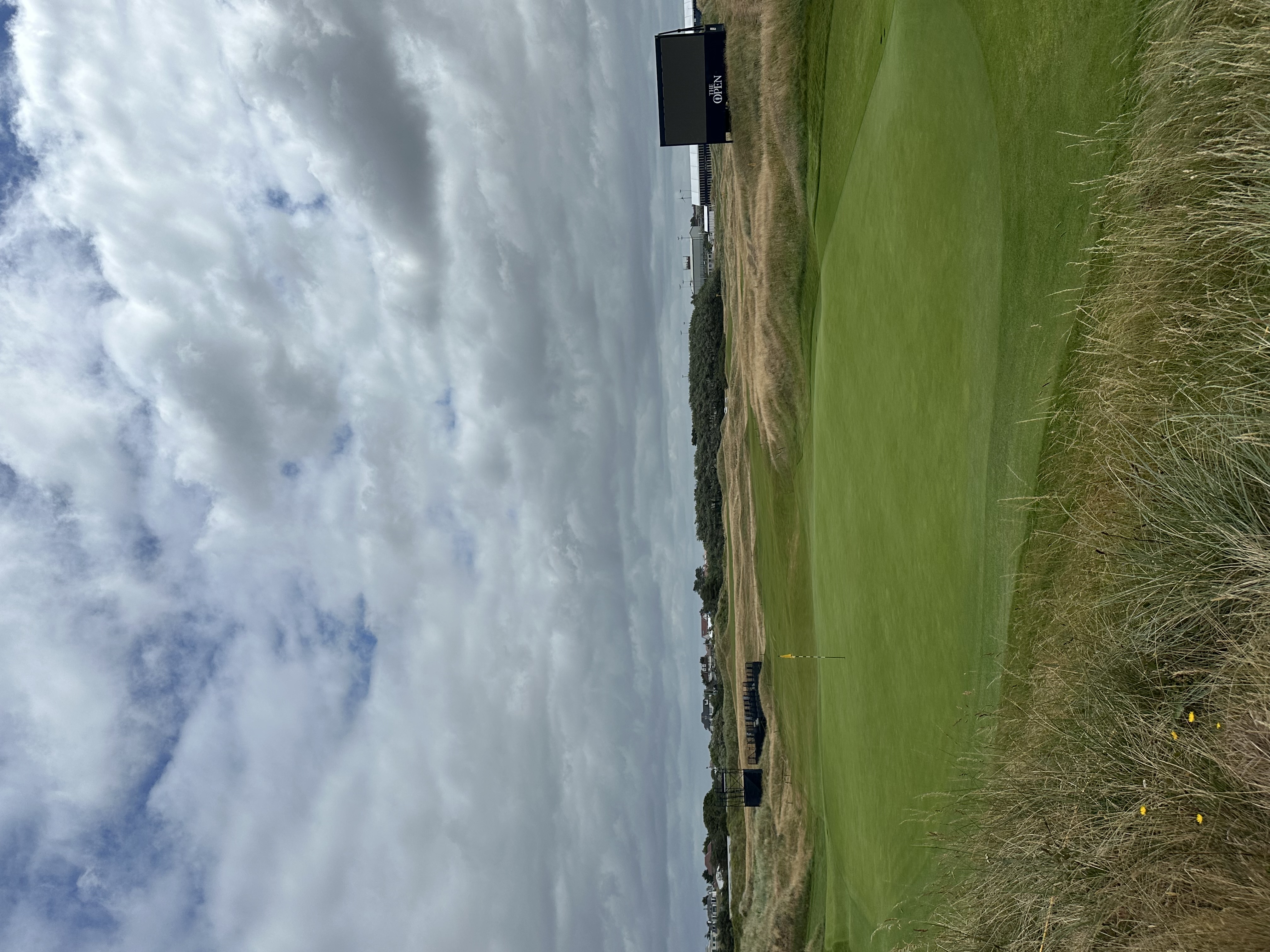 Back of the 10th green at Royal Birkdale (Fried Egg Golf)