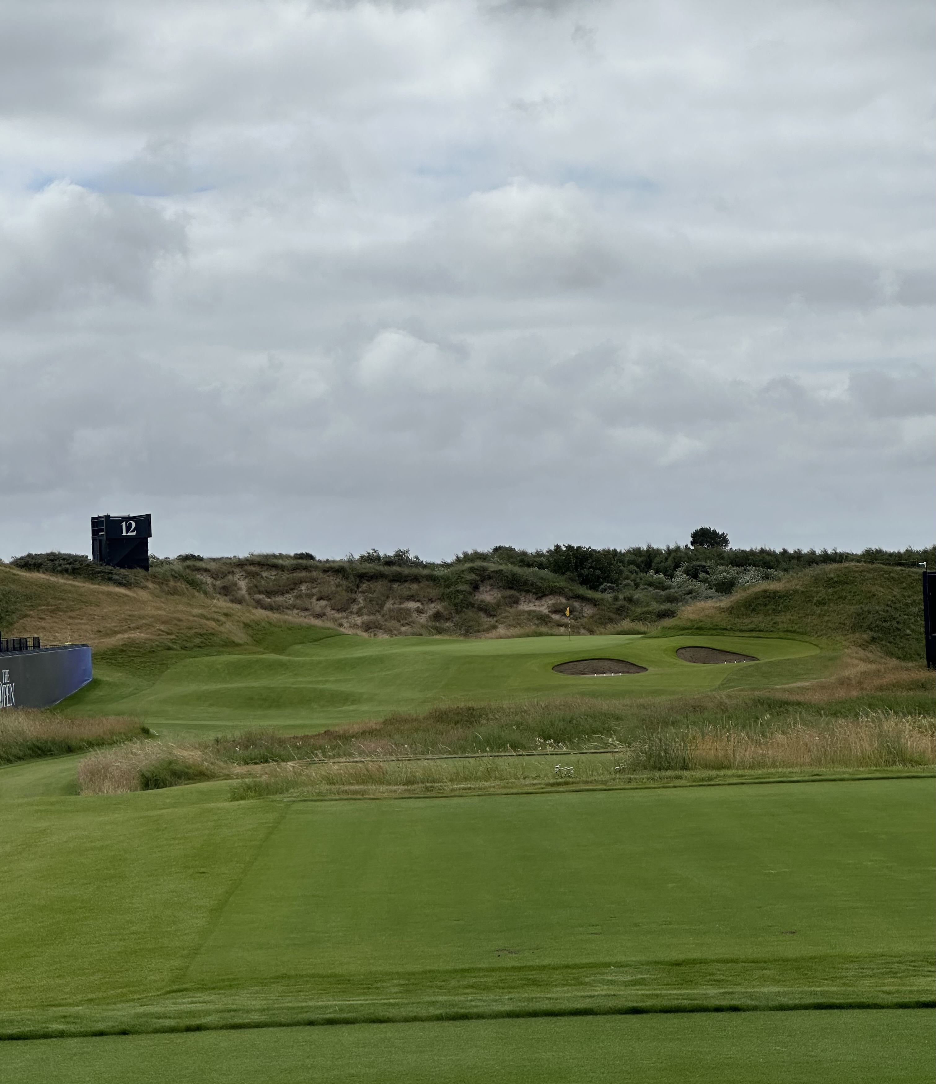 The 12th tee shot at Royal Birkdale (Fried Egg Golf)