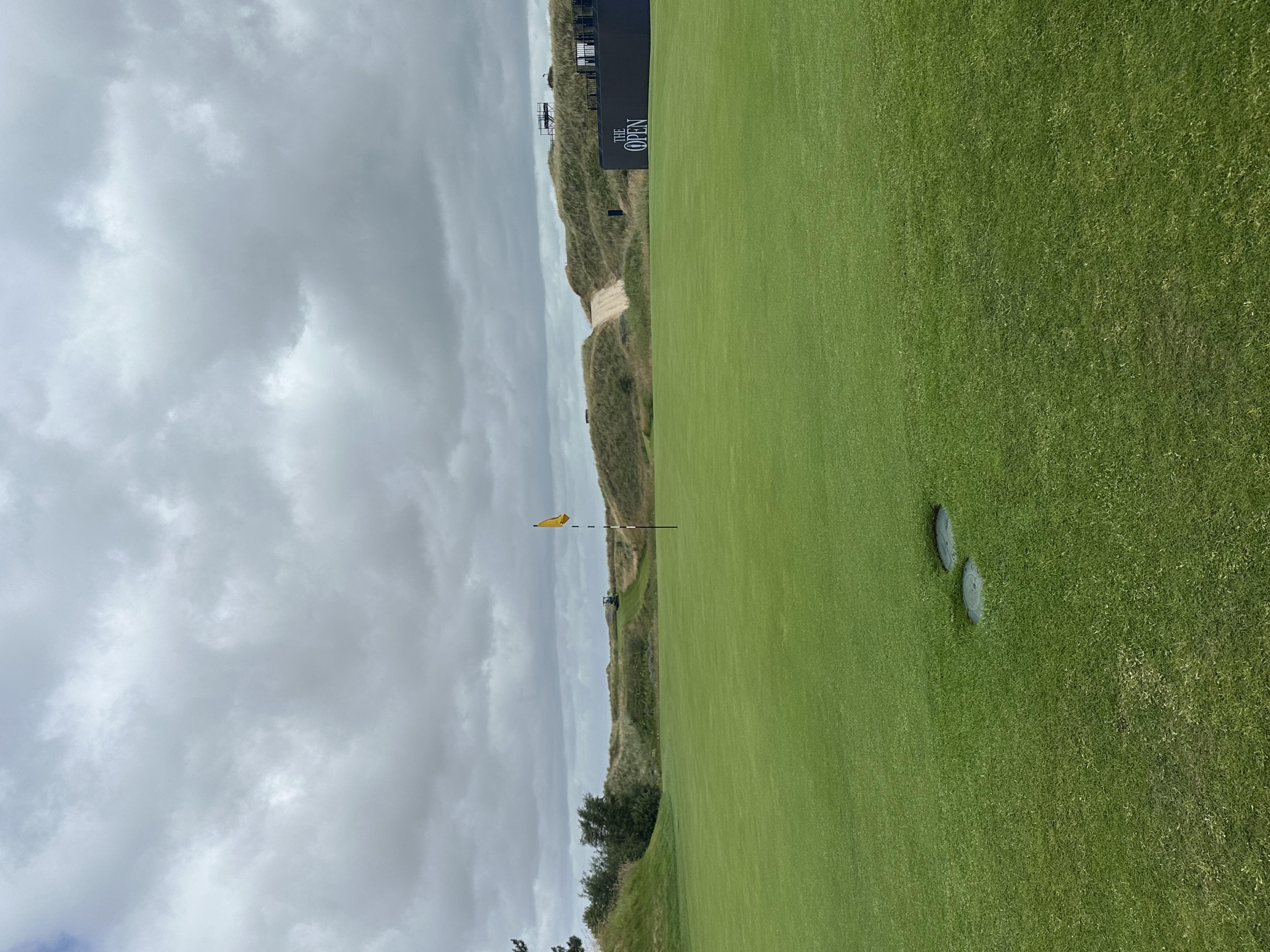 The 12th green at Royal Birkdale (Fried Egg Golf)