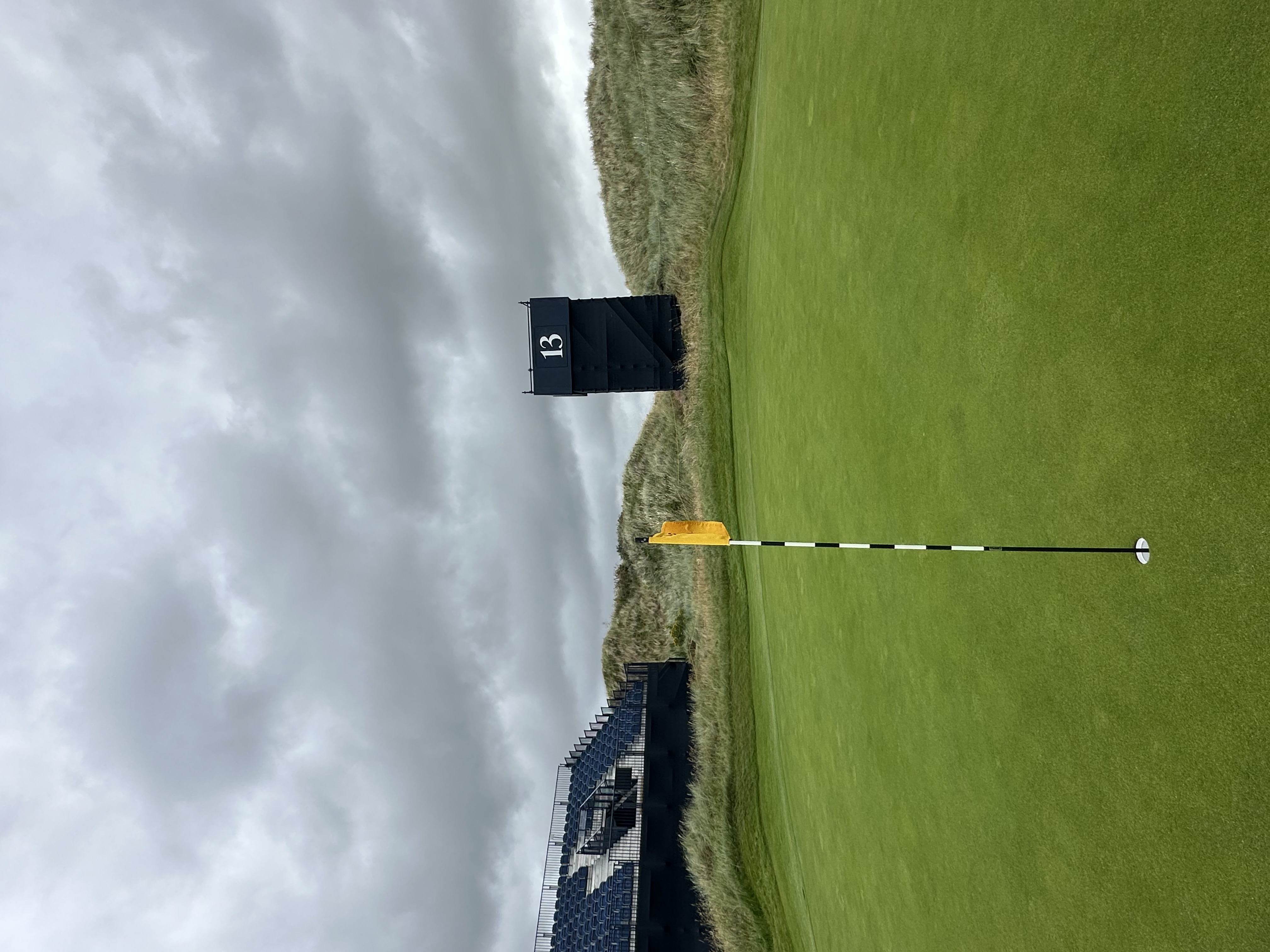 The 13th green at Royal Birkdale (Fried Egg Golf)