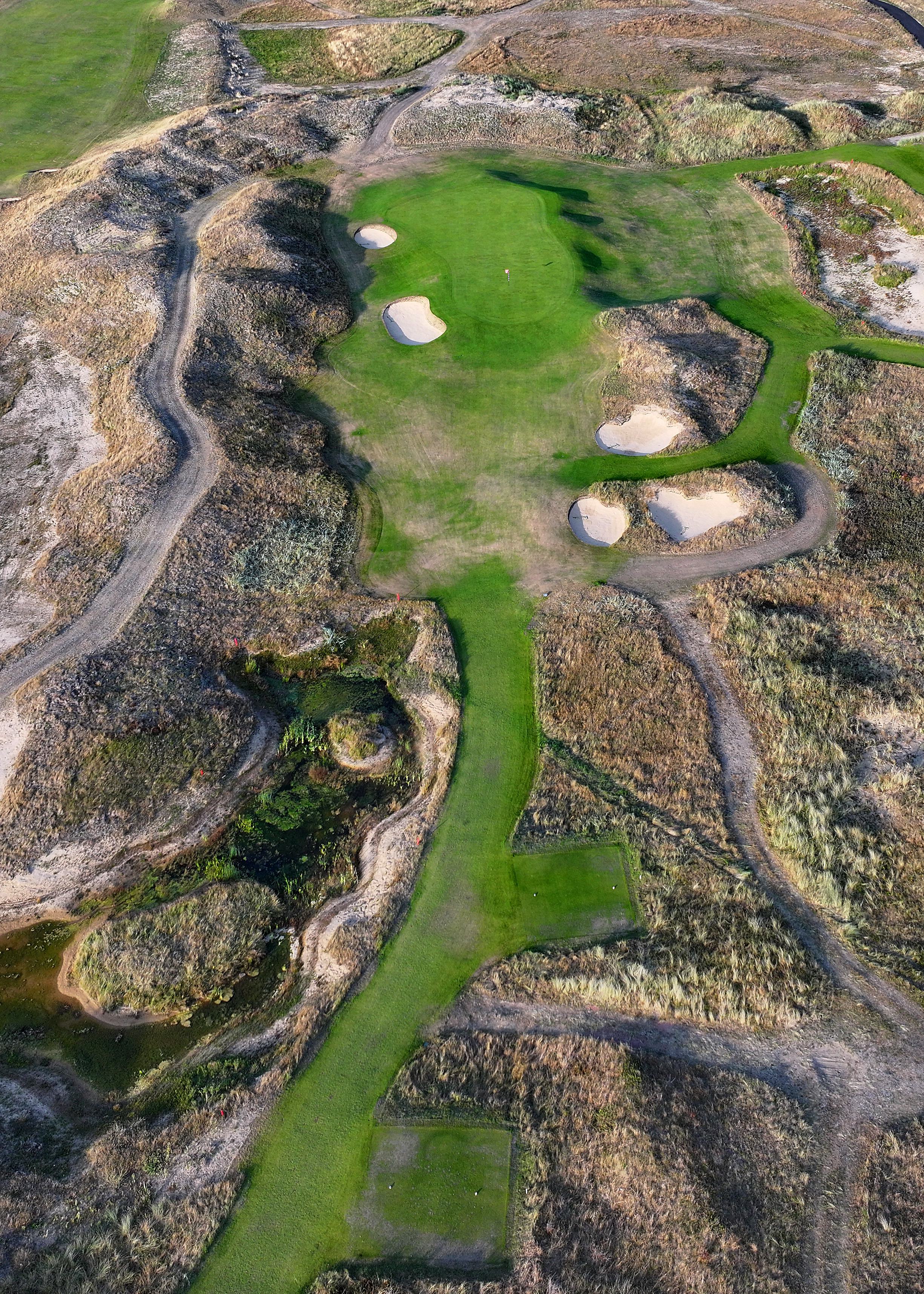 Above the 15th hole at Royal Birkdale (David Cannon/R&A)