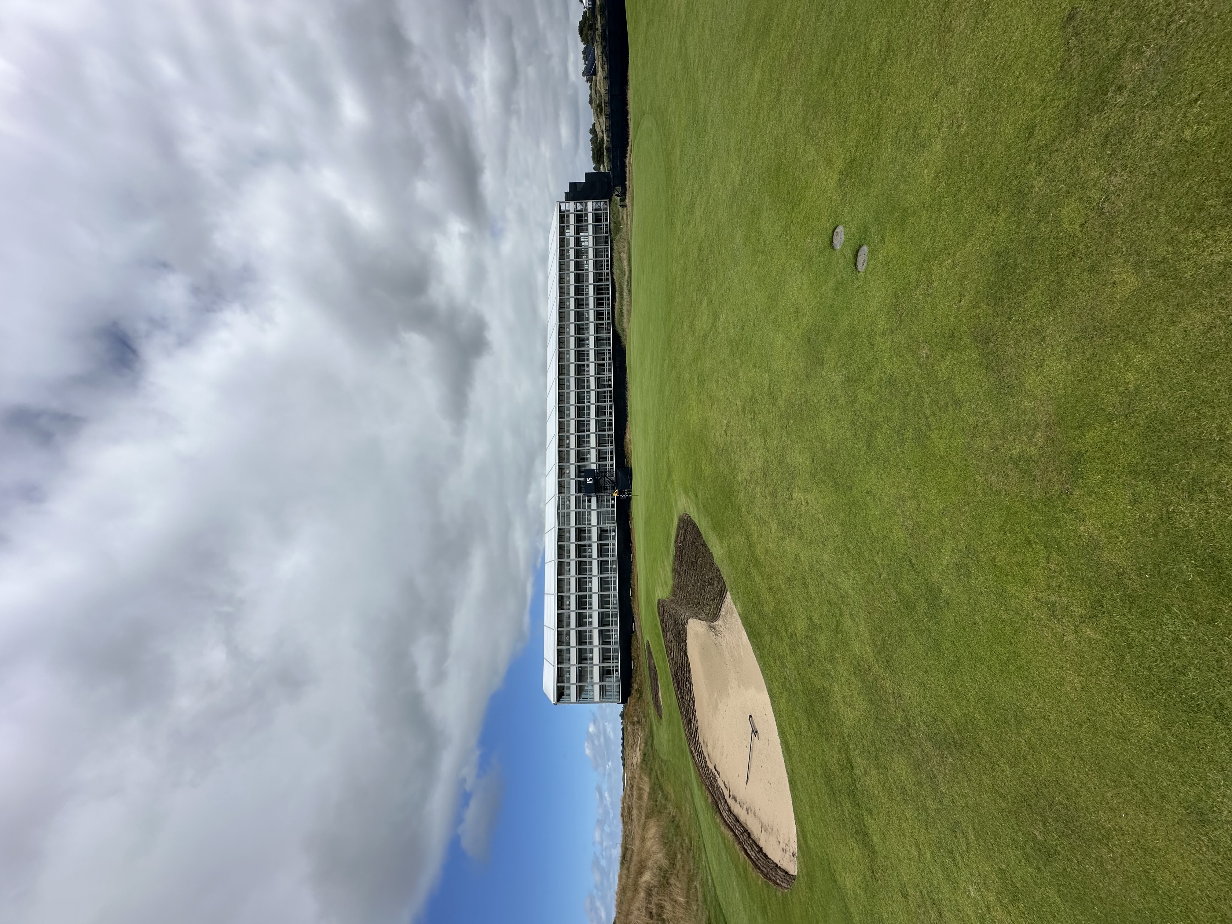 Front of the 15th green at Royal Birkdale (Fried Egg Golf)