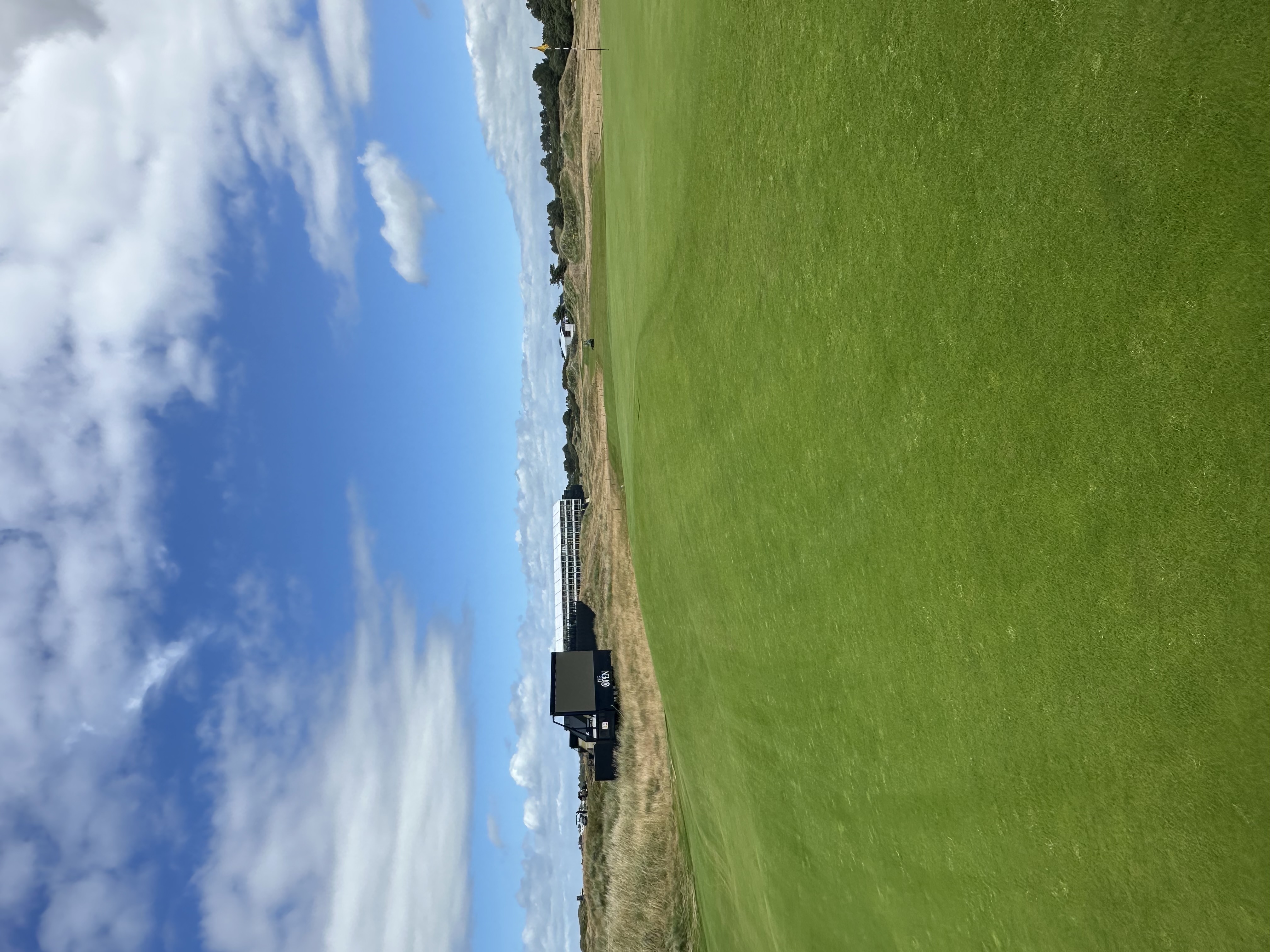 Right of the 16th green at Royal Birkdale (Fried Egg Golf)