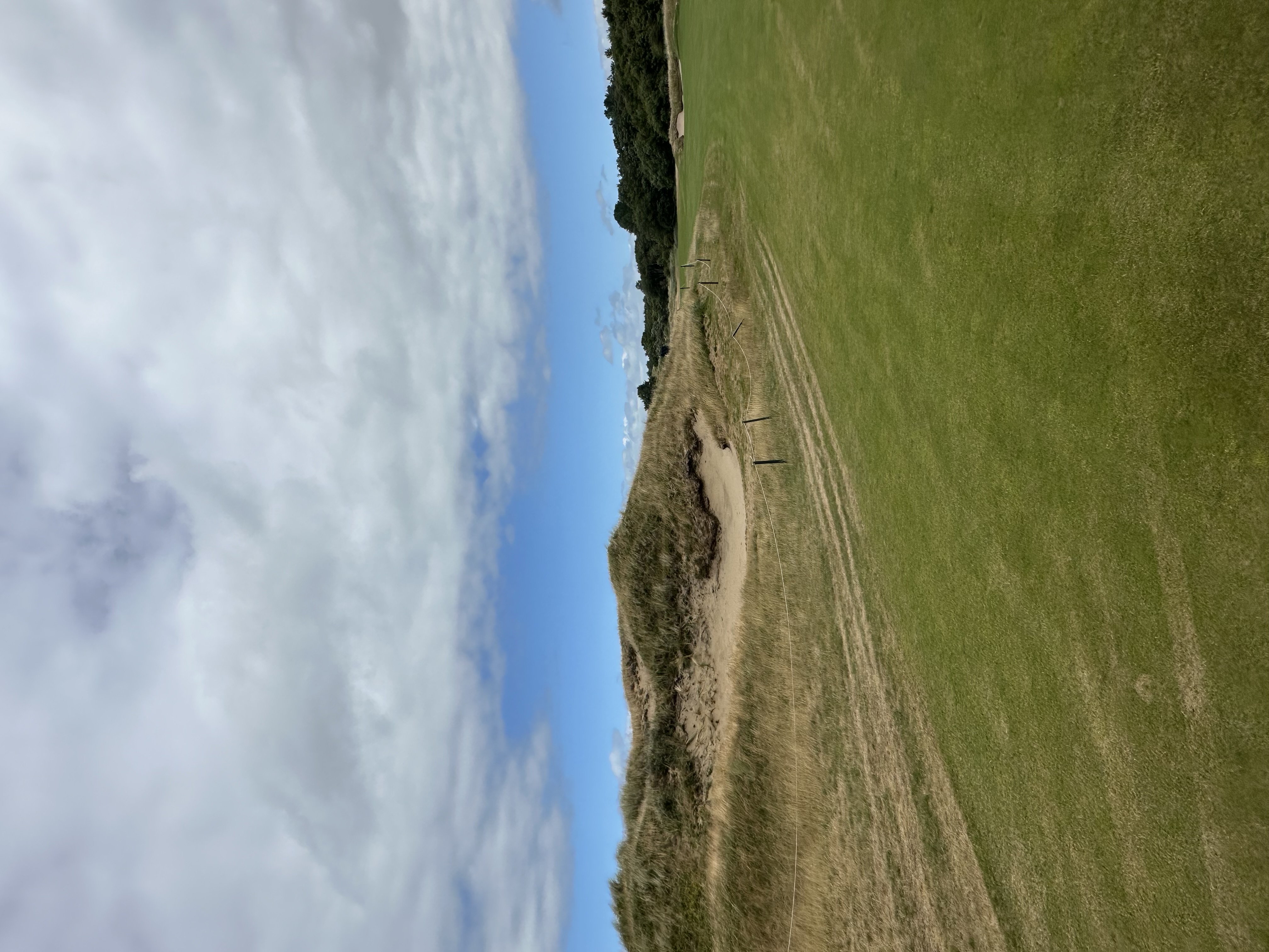 Sandscrape on the 17th hole at Royal Birkdale (Fried Egg Golf)