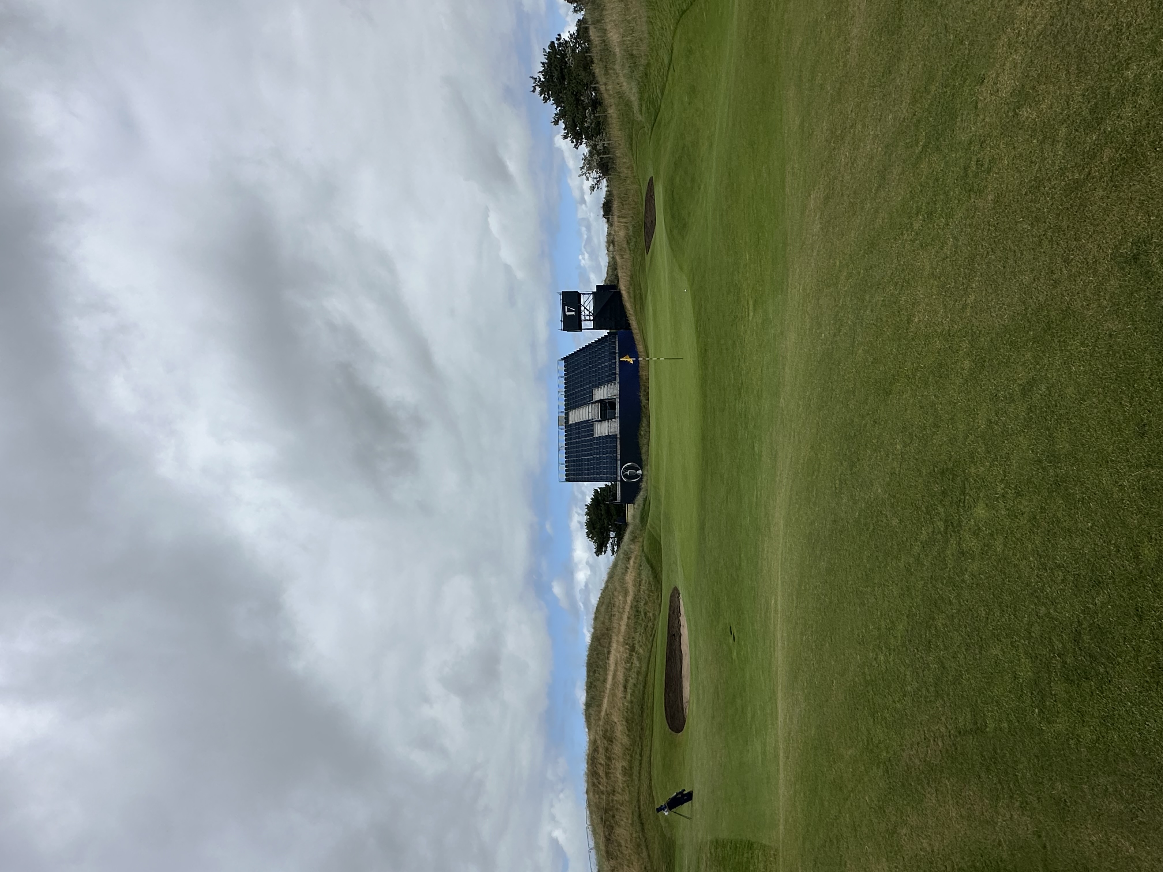 Approach to the 17th green at Royal Birkdale (Fried Egg Golf)