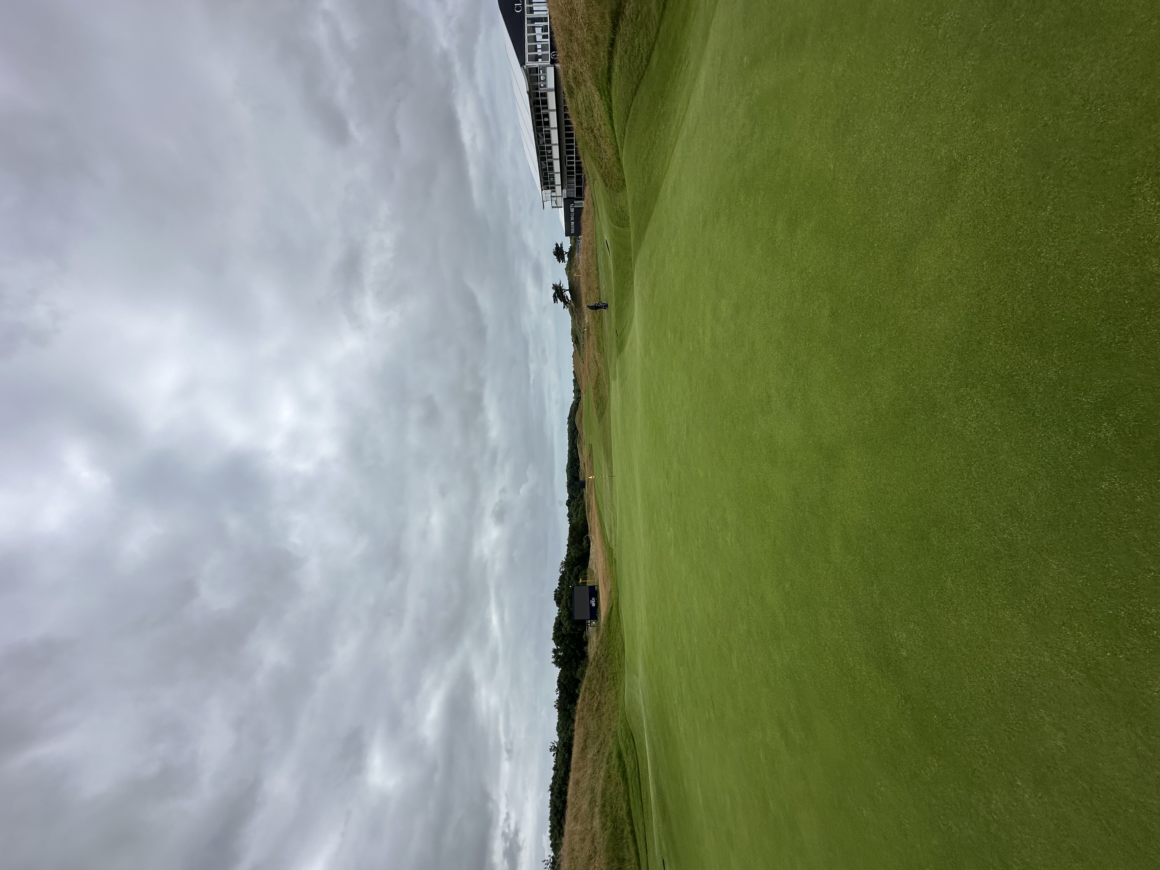 Front of the 17th green at Royal Birkdale (Fried Egg Golf)