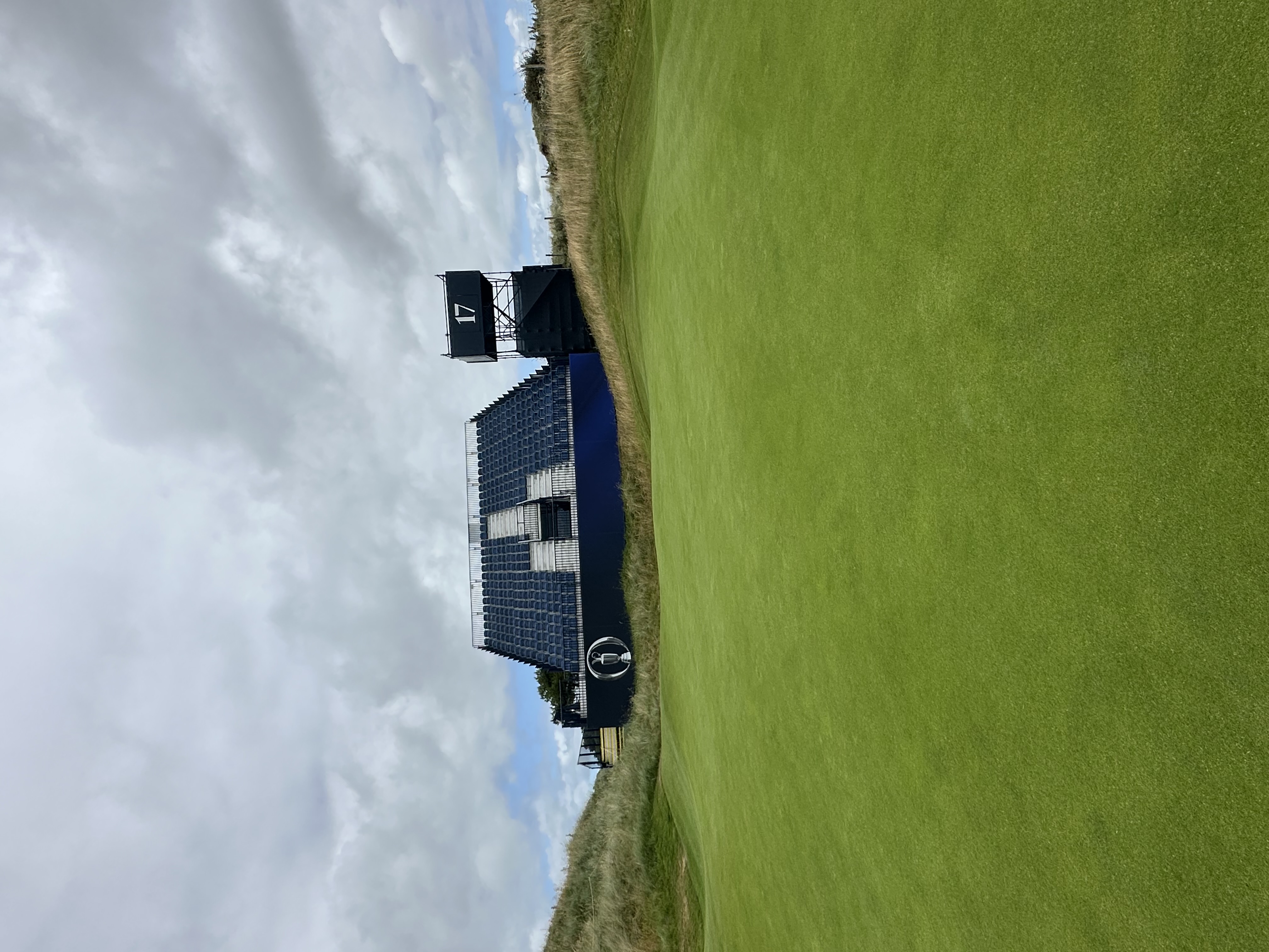 The 17th green at Royal Birkdale (Fried Egg Golf)