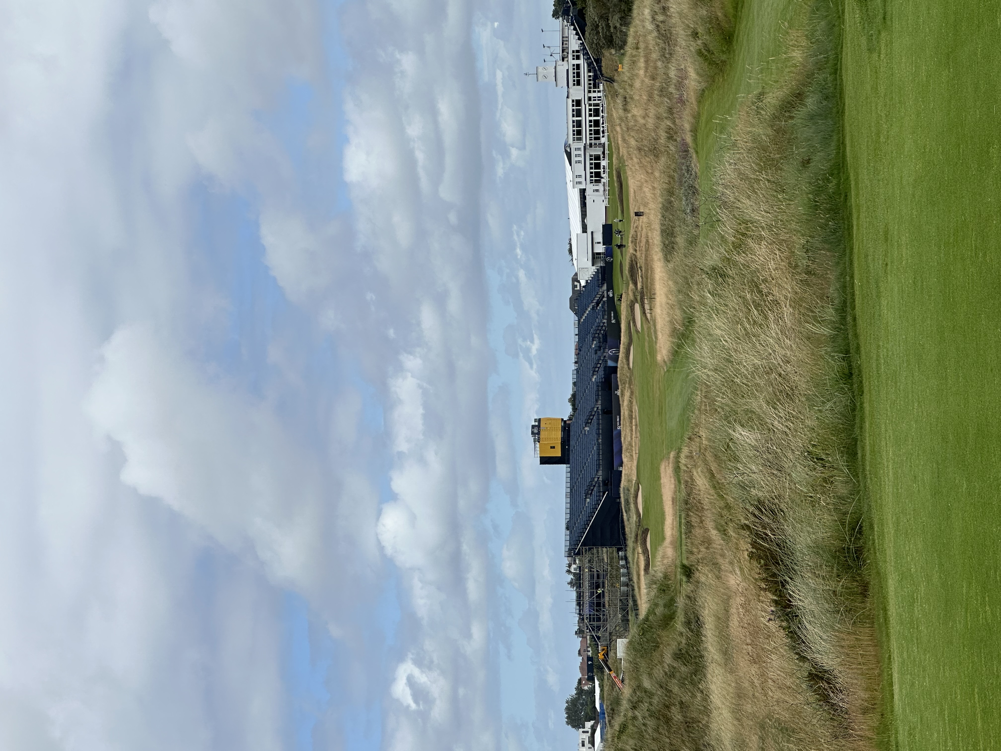 The 18th tee shot at Royal Birkdale (Fried Egg Golf)