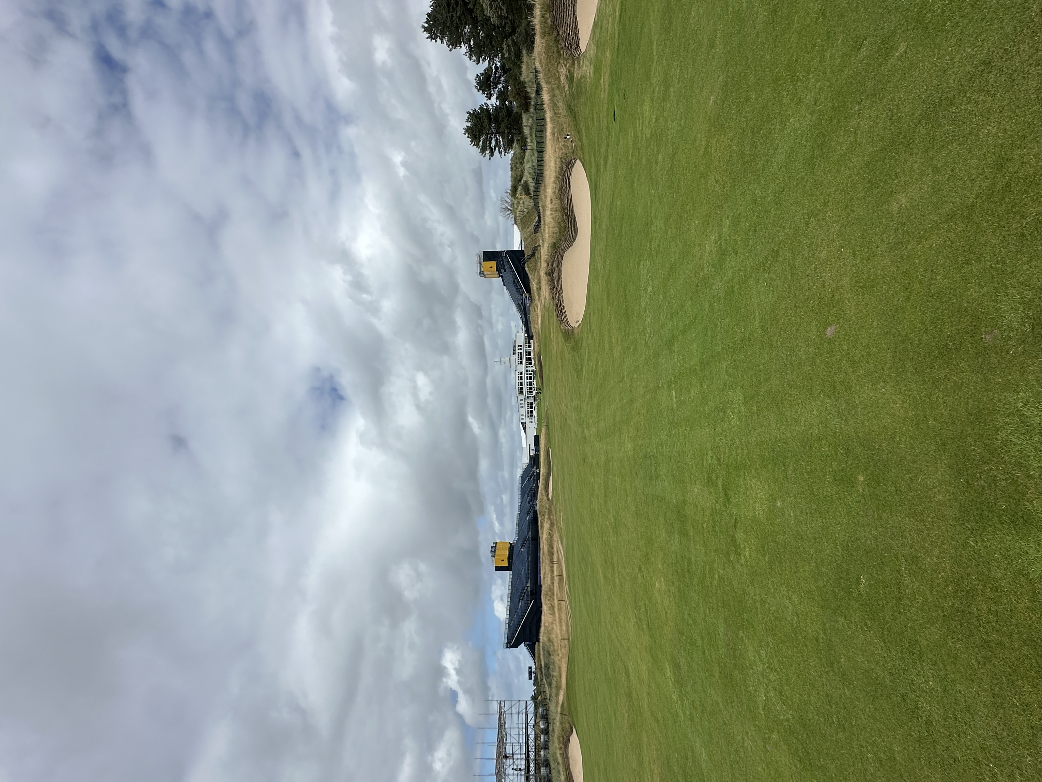 The 18th fairway at Royal Birkdale (Fried Egg Golf)