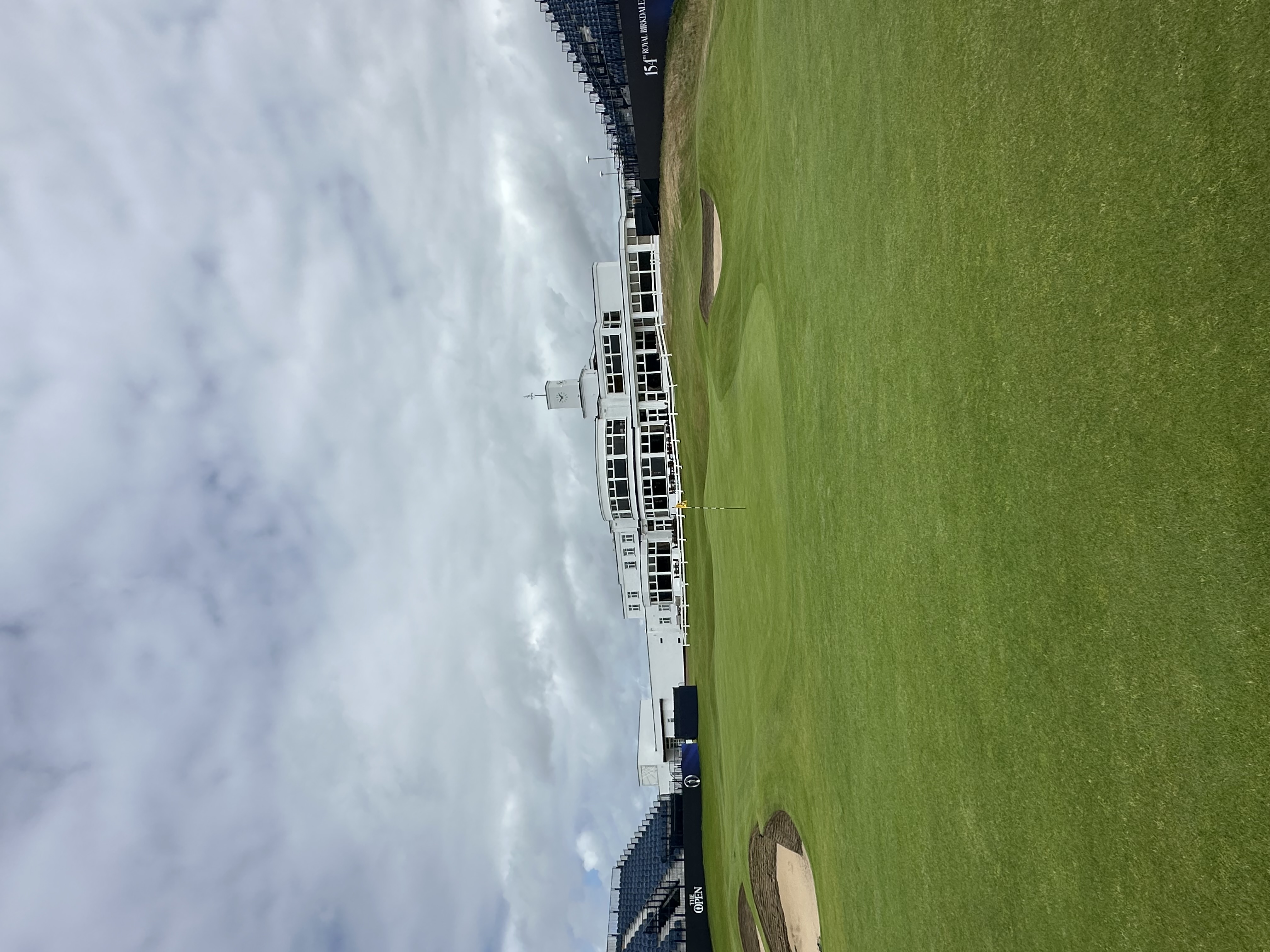 The 18th green at Royal Birkdale (Fried Egg Golf)