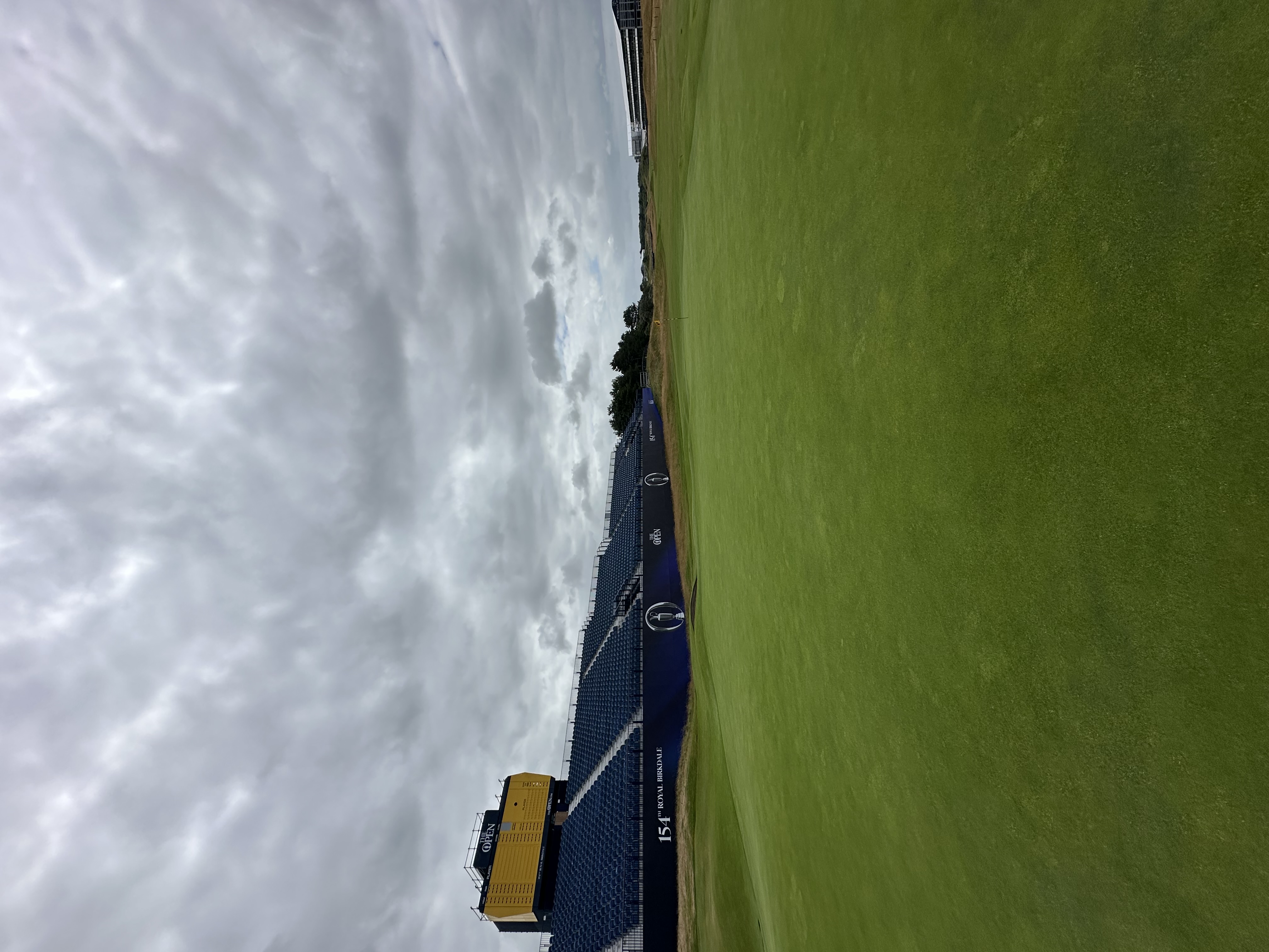 The 18th green at Royal Birkdale (Fried Egg Golf)