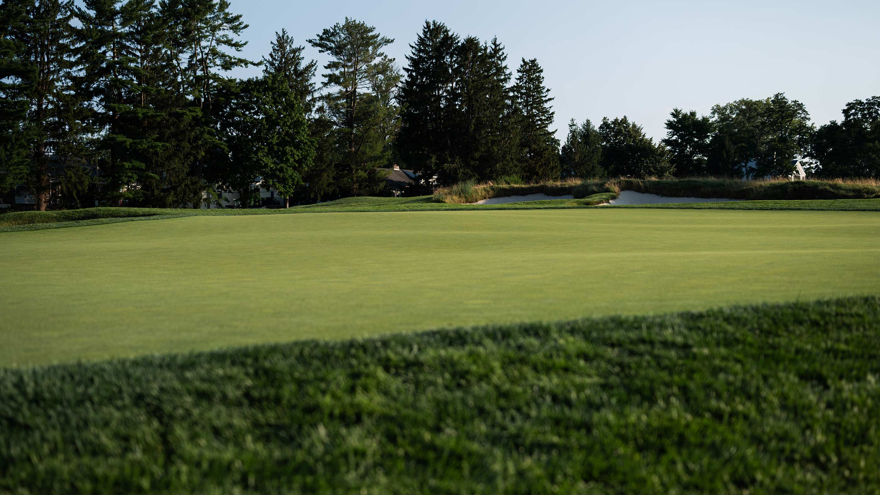 The third green at Merion East (Fried Egg Golf)