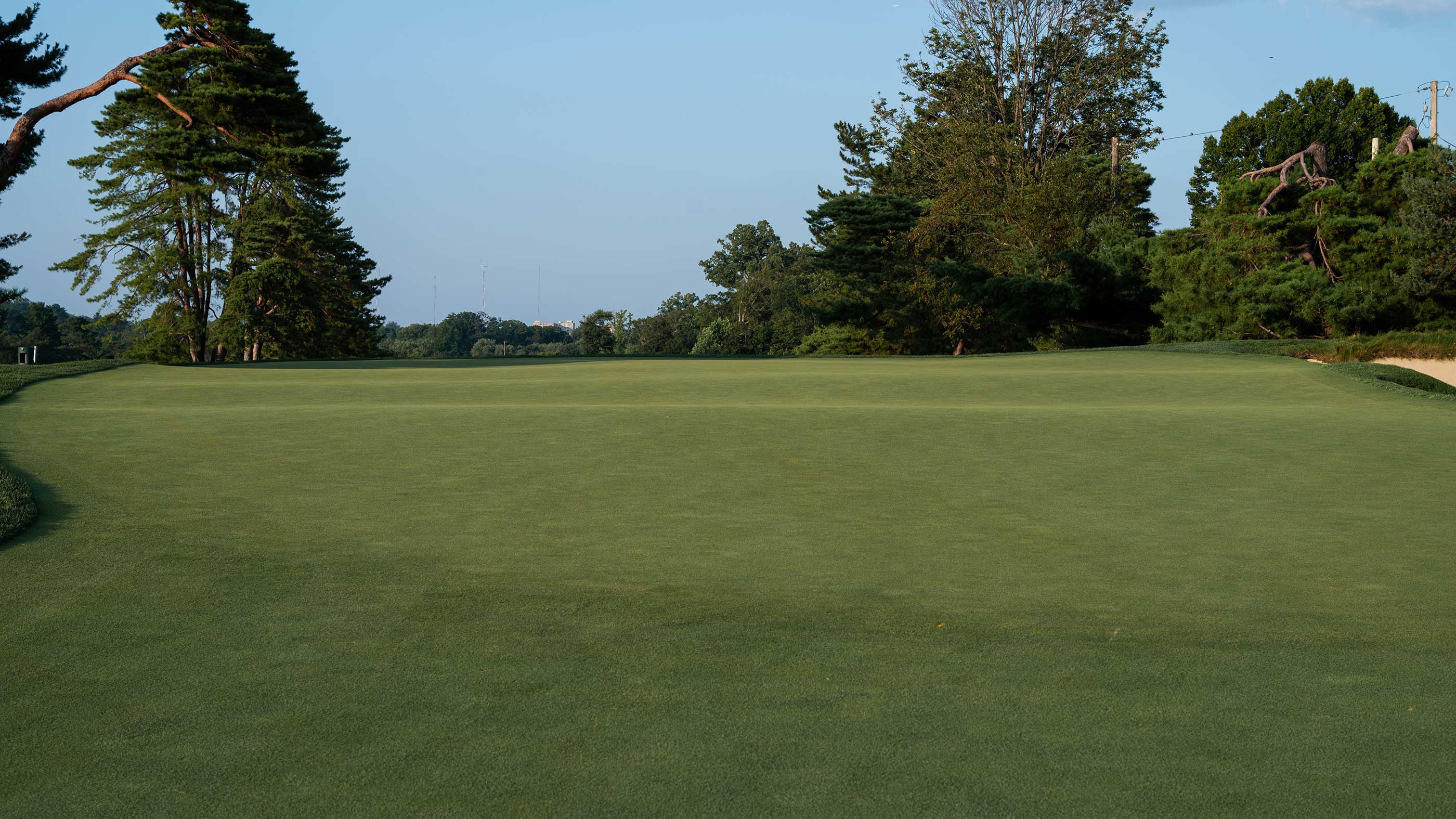 The seventh green at Merion East (Fried Egg Golf)