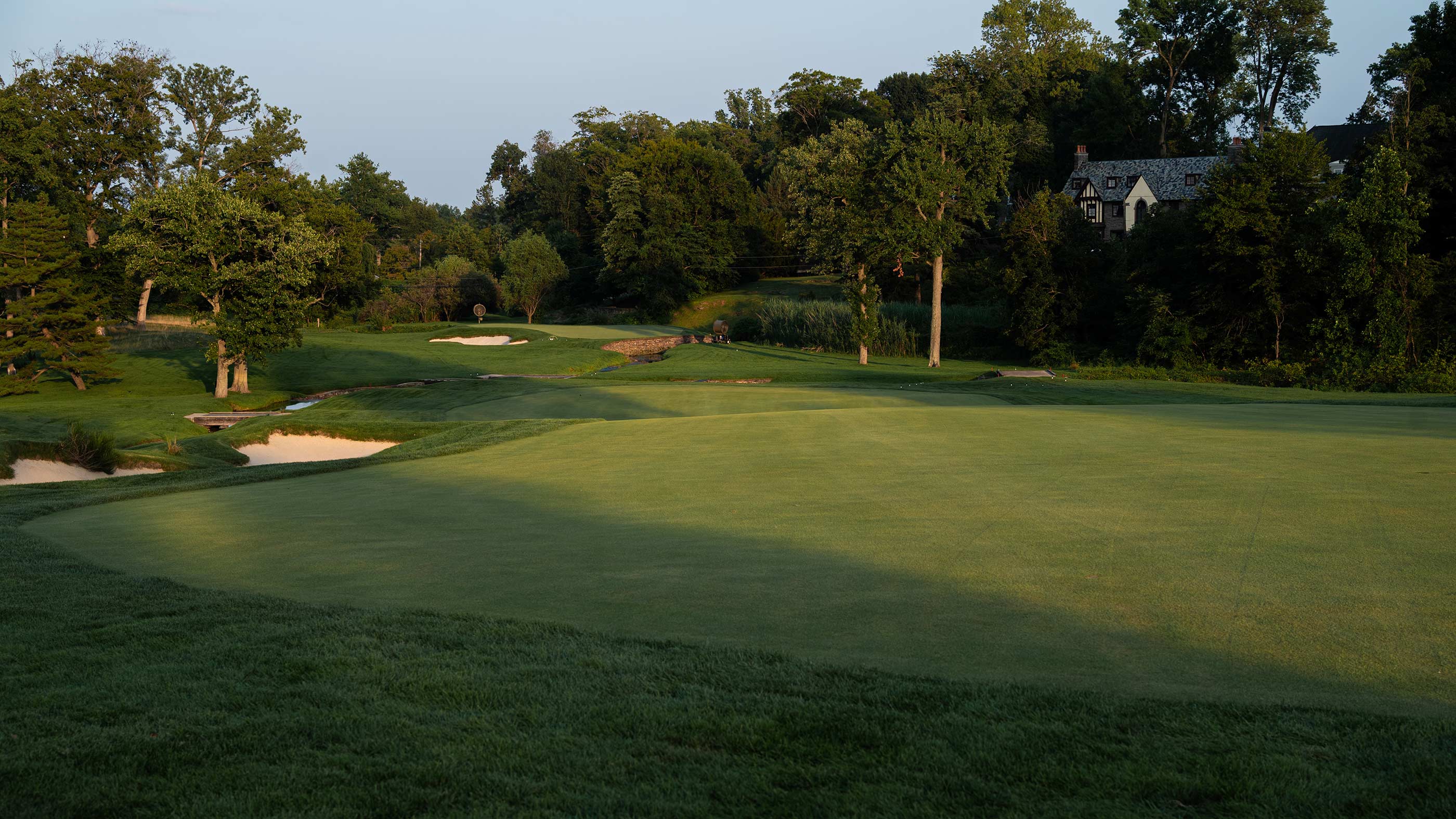 The 11th fairway at Merion East (Fried Egg Golf)