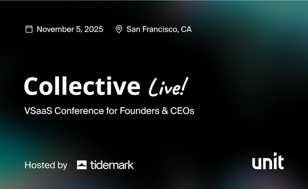 Collective Live!: VSaaS Conference for Founders & CEOs, November 5, 2025.