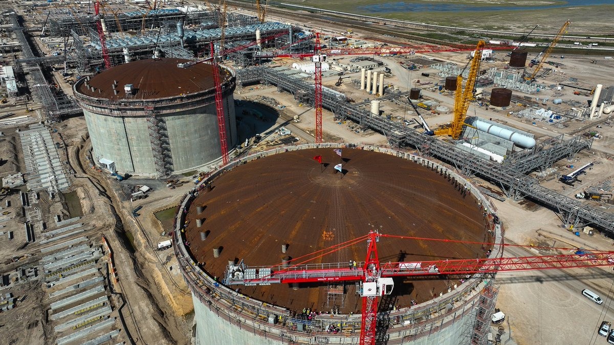 NextDecade's Rio Grande LNG facility in Brownsville, Texas