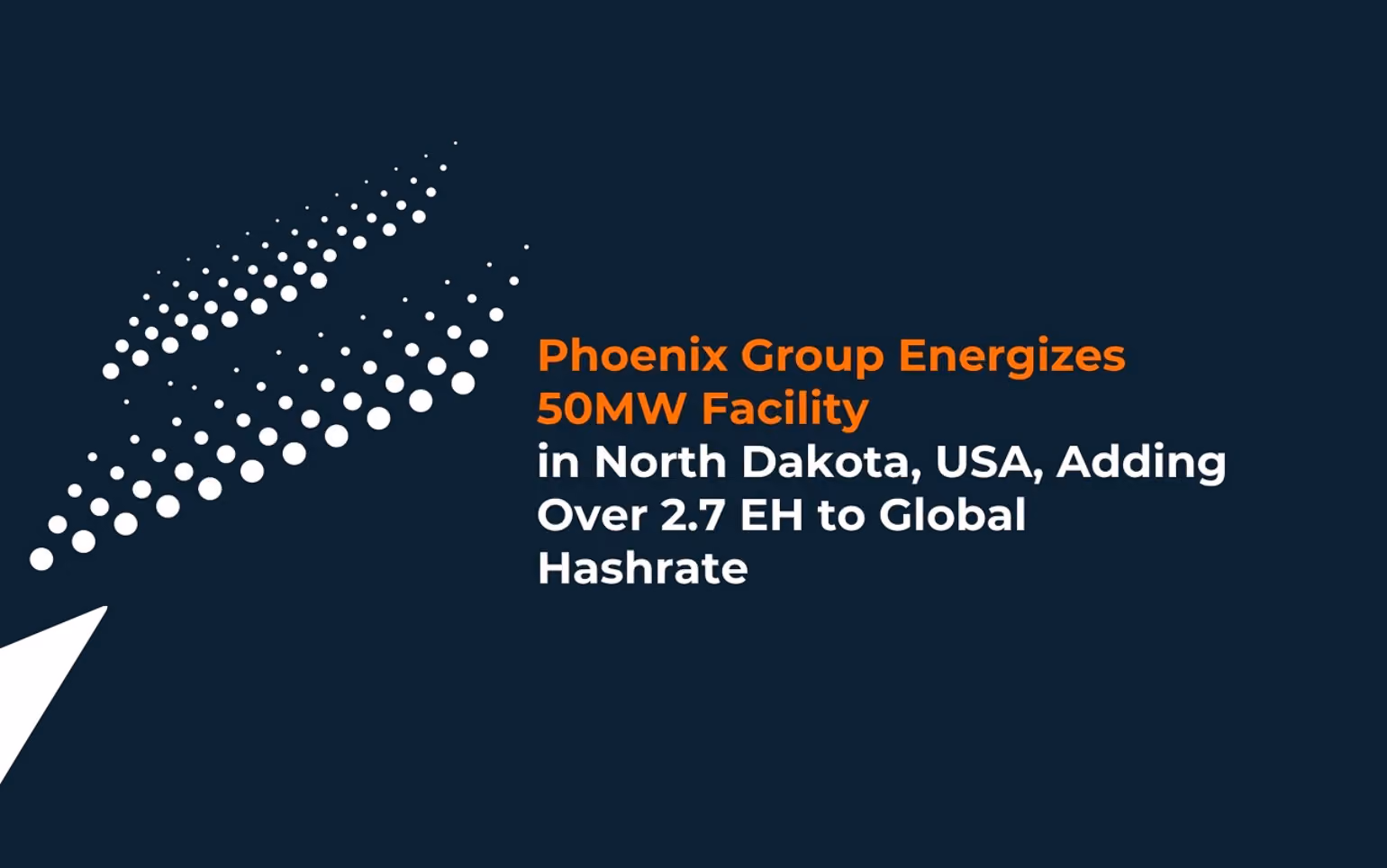 Phoenix Group cryptocurrency mining facility in North Dakota