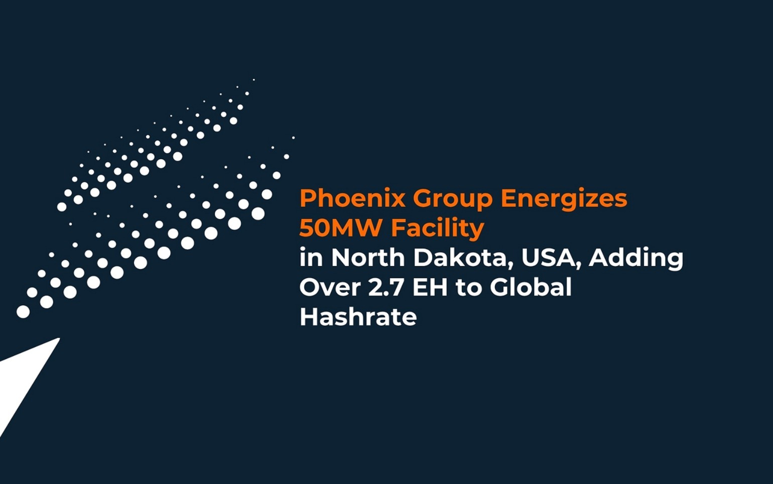 Phoenix Group cryptocurrency mining facility in North Dakota