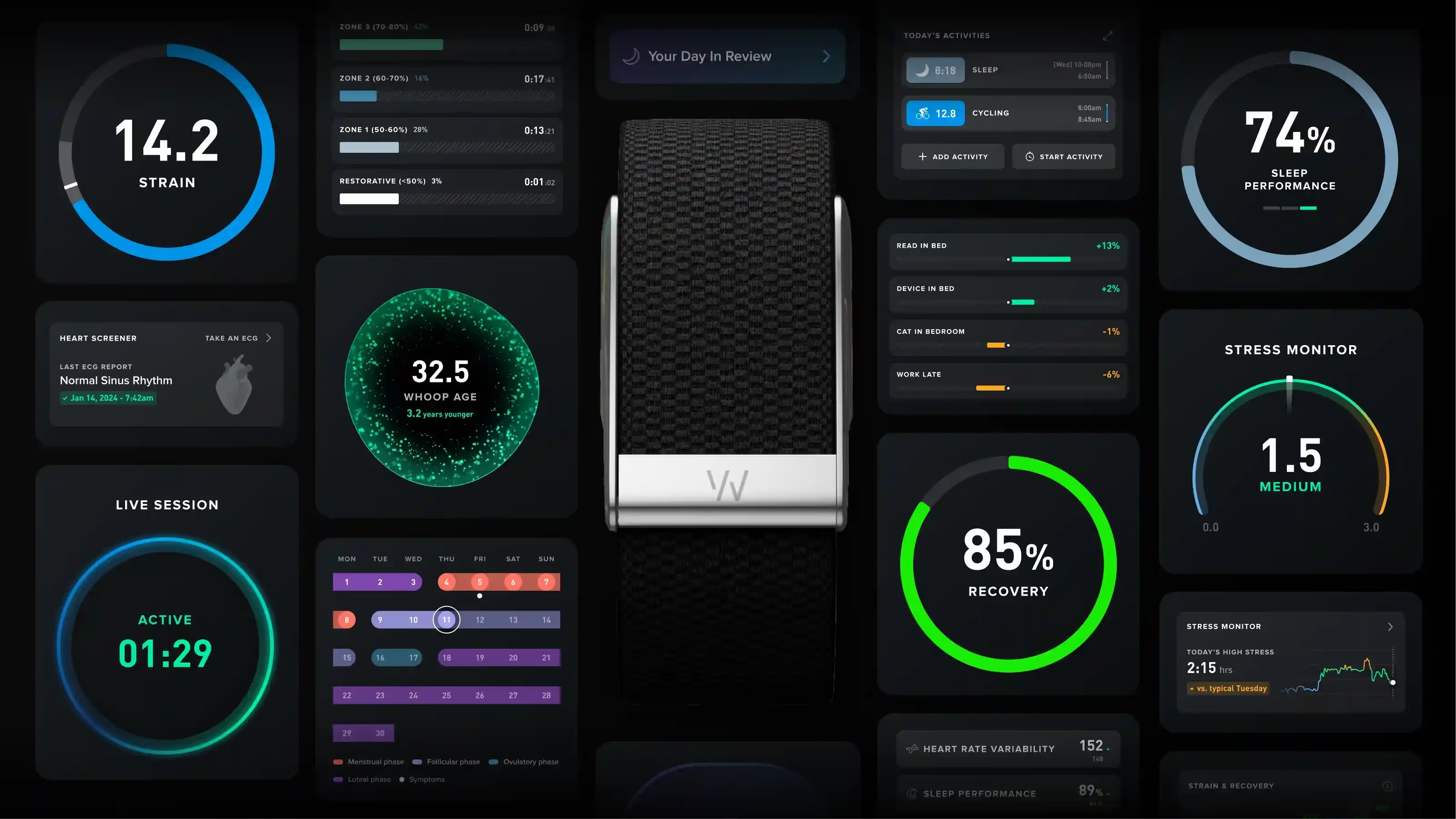 WHOOP wearable device
