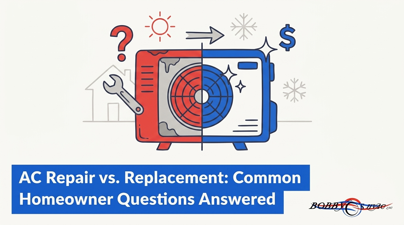AC Repair vs. Replacement: Common Homeowner Questions Answered — featured image