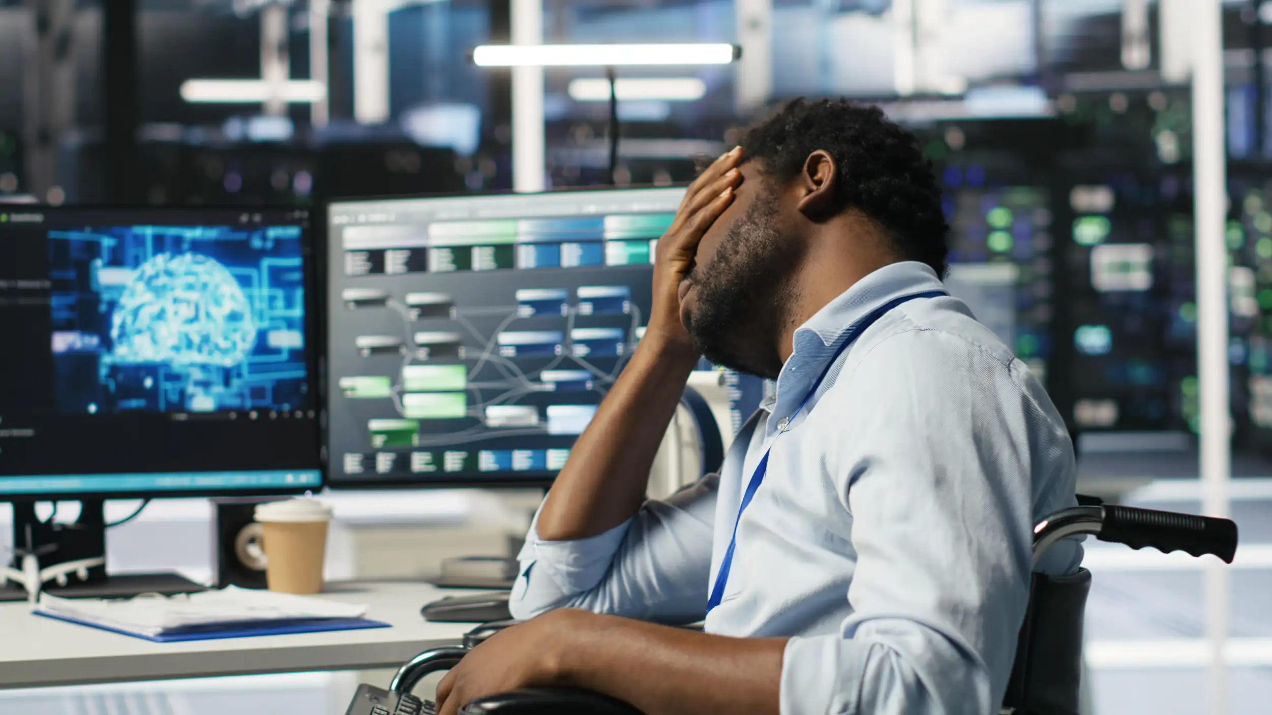 Business challenge graphic for case study section