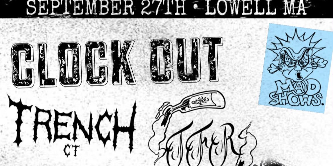 Mad Shows Presents: Ledge Over Earth / Trench / TFR / Low Tide / Clock Out