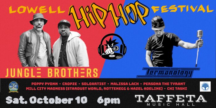 Lowell Hip Hop Festival featuring Jungle Brothers + Termanology