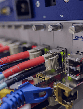 Cableado de fibra óptica