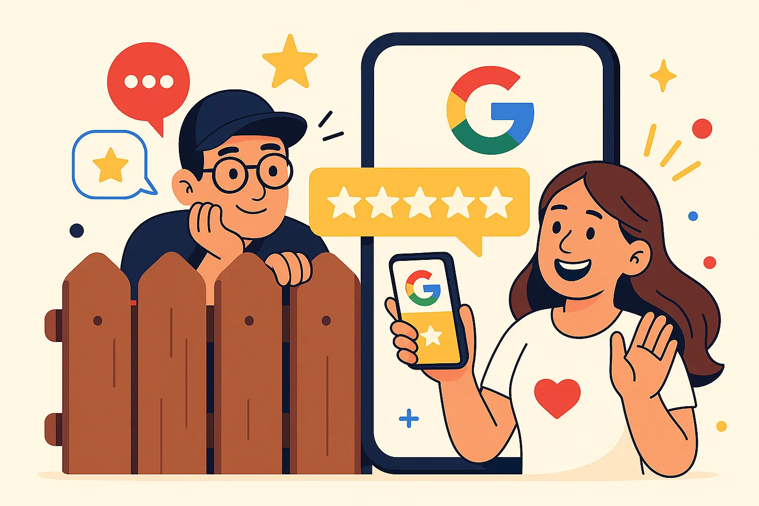 Fem stjerner og kundeanmeldelser – lokal SEO-styrke gjennom tilbakemeldinger