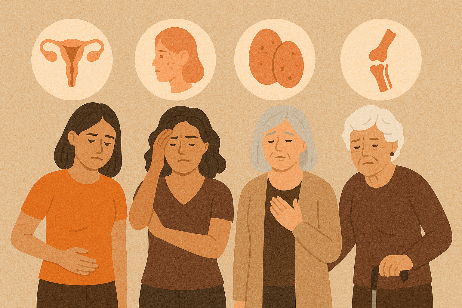 Conditions Treated Across a Woman’s Lifetime