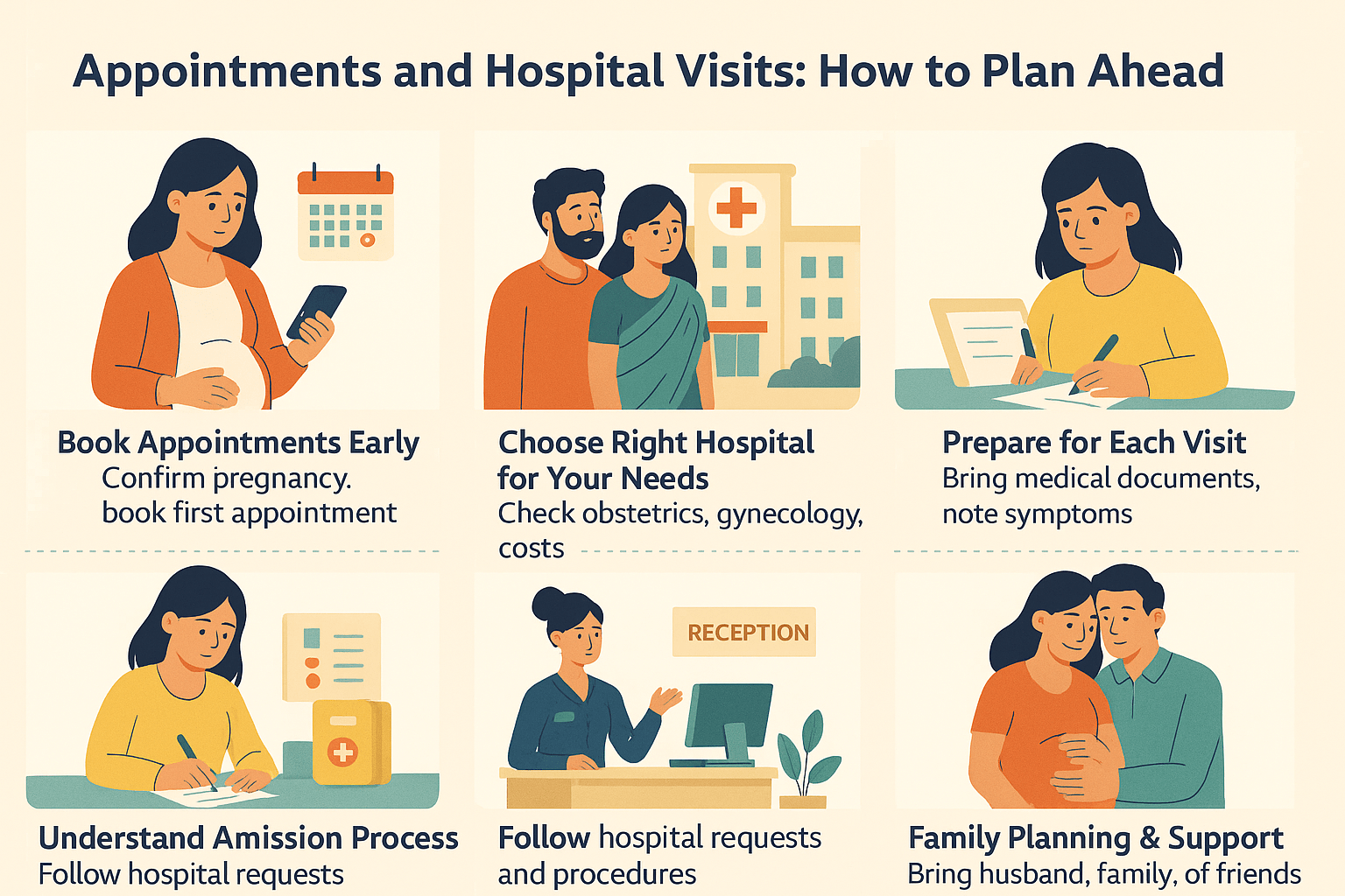 Appointments and Hospital Visits: How to Plan Ahead