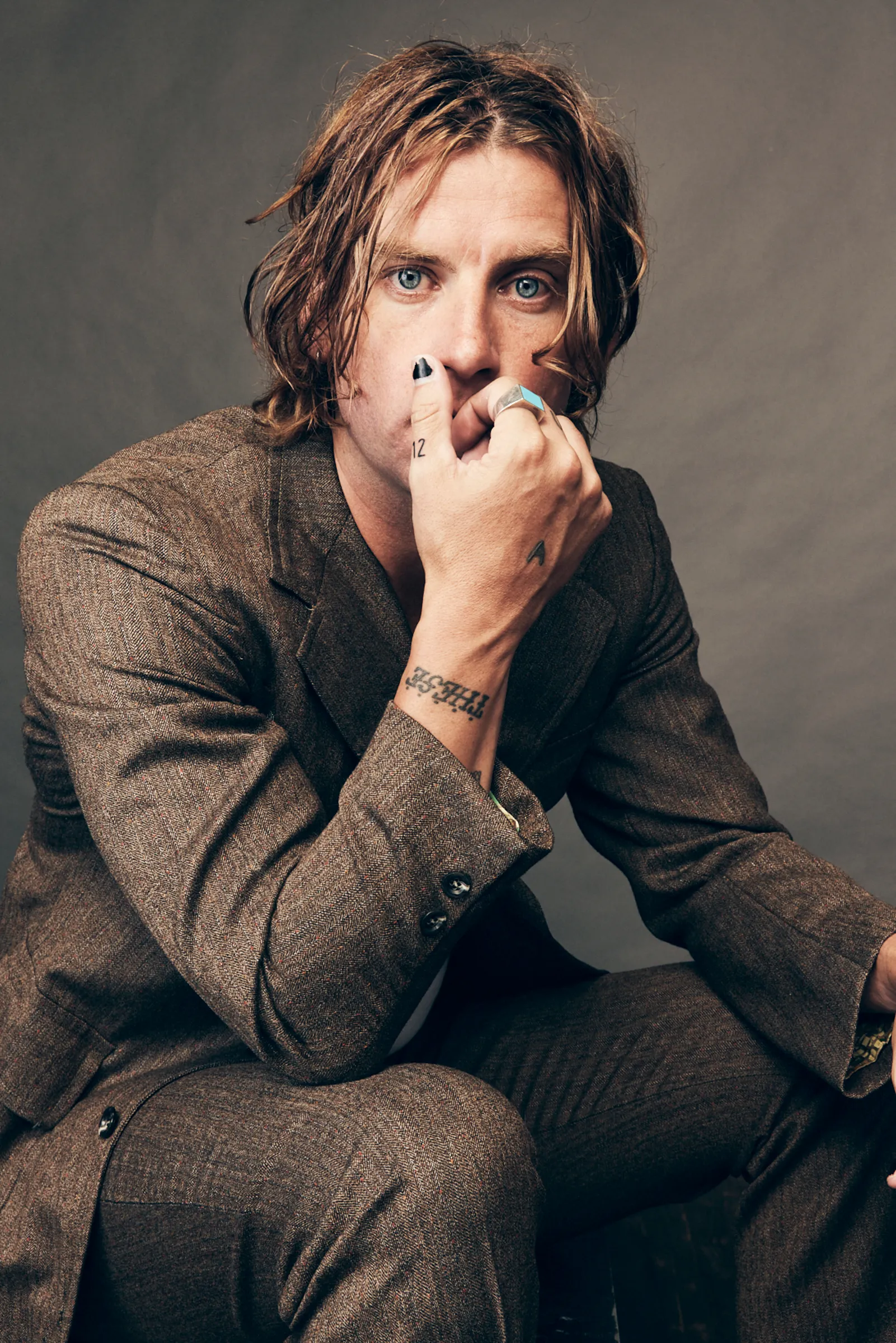 A portrait of a musician by Robby Klein; celebrity, music and fine art photographer working in Nashville, TN