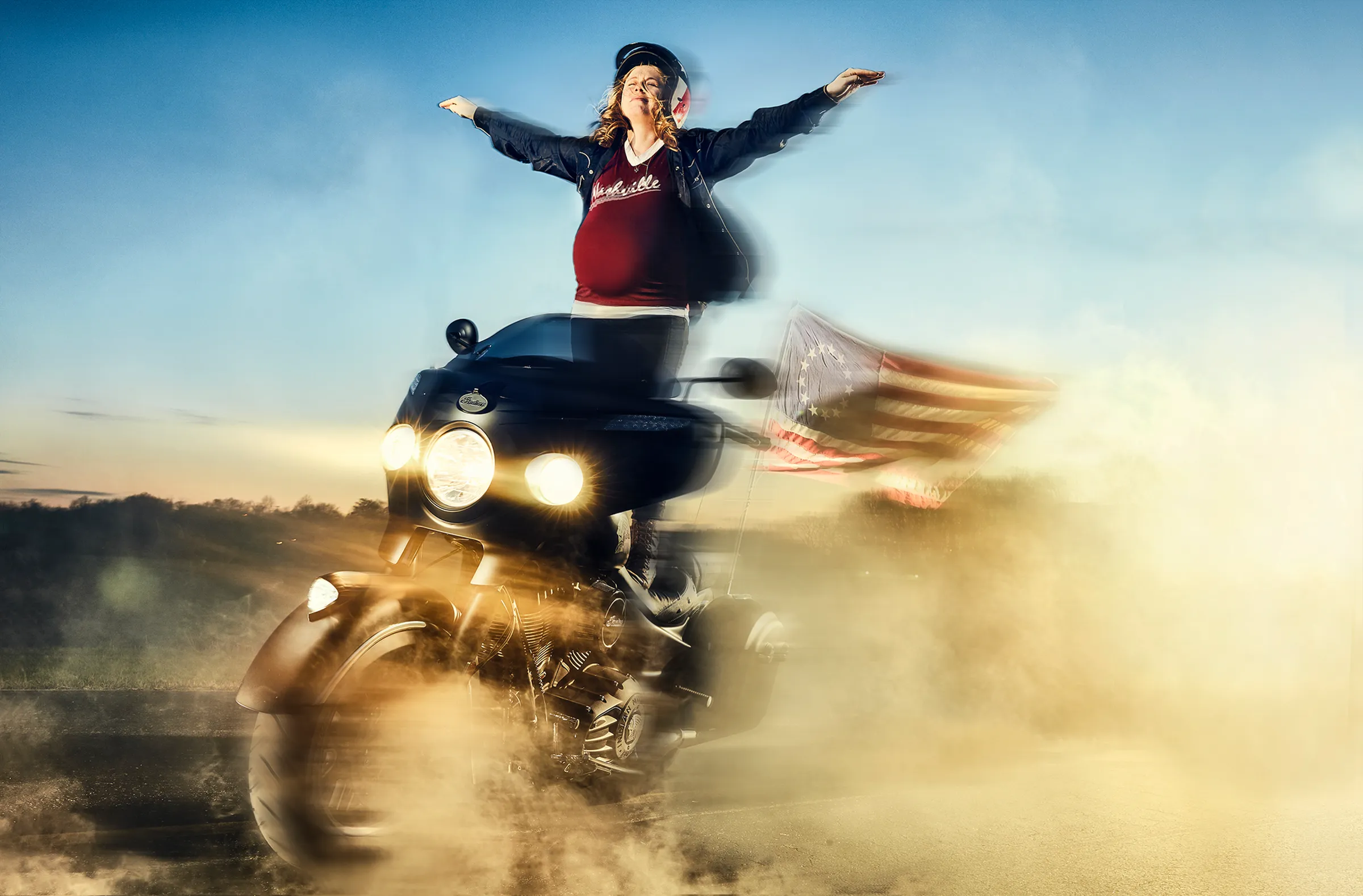 A fun art portrait by Robby Klein; celebrity, music and fine art photographer based in Nashville, Tennessee