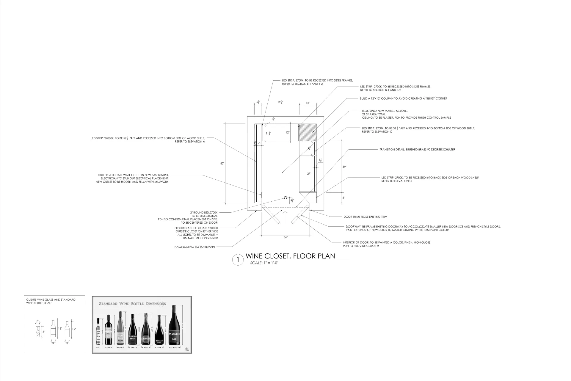 Bespoke Millwork Drawings