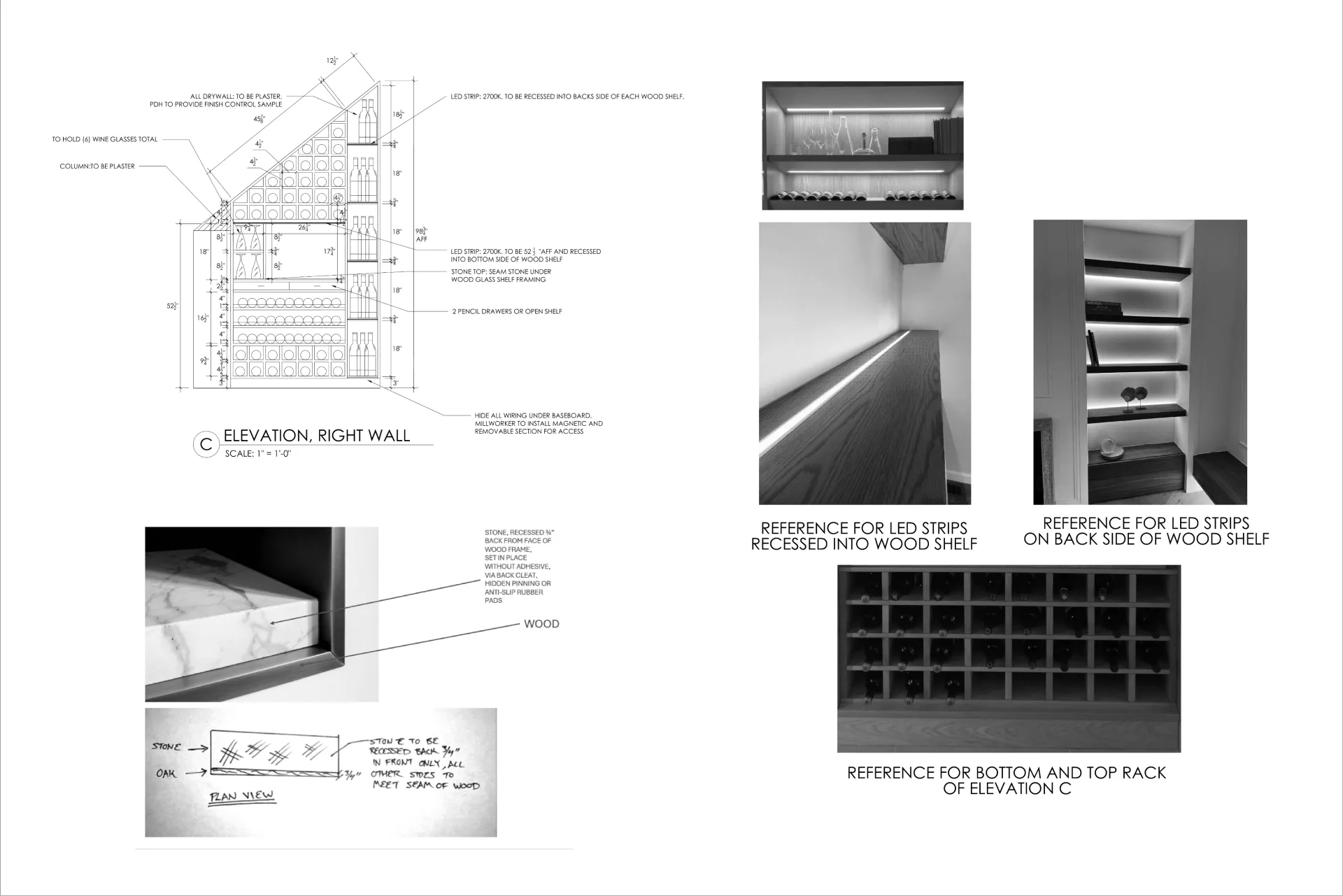 Bespoke Millwork Drawings
