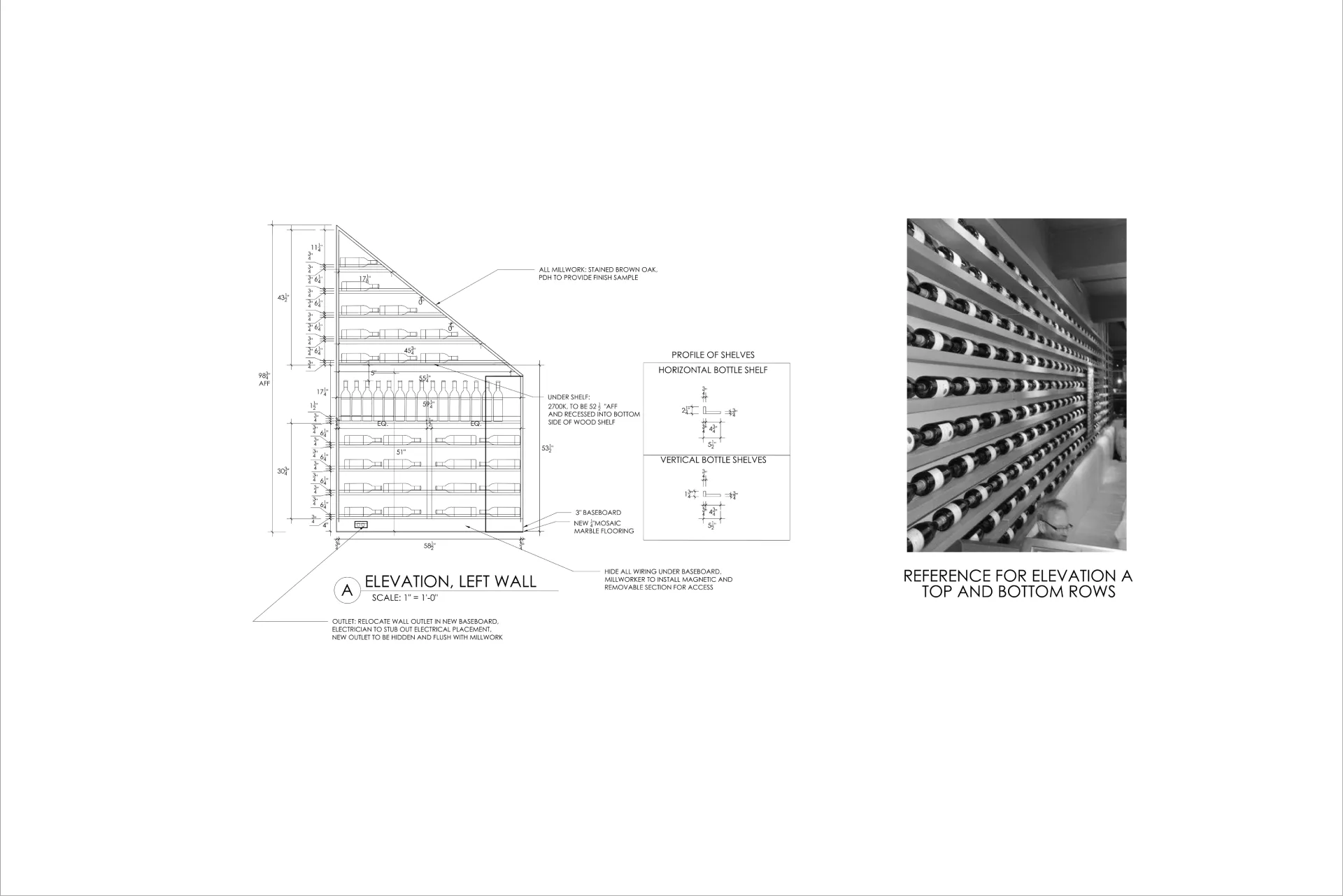 Bespoke Millwork Drawings
