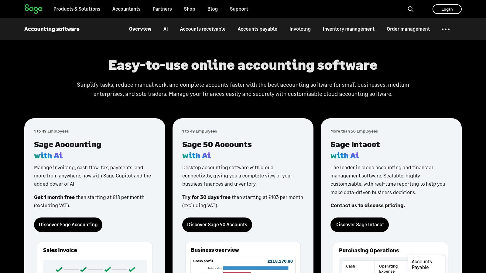 Sage Business Cloud Accounting