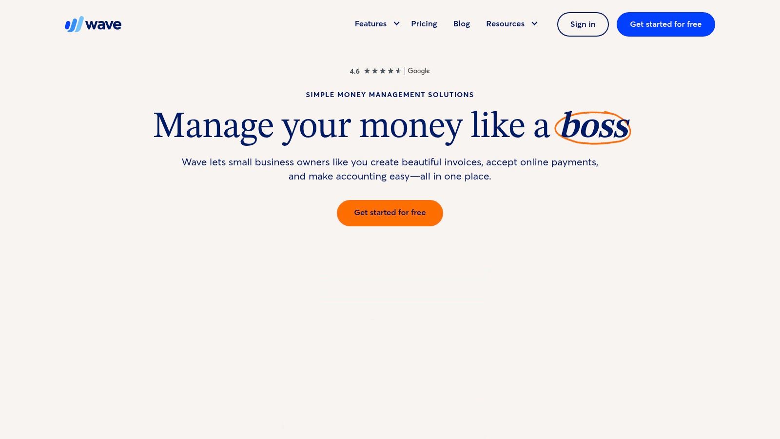 Wave Accounting