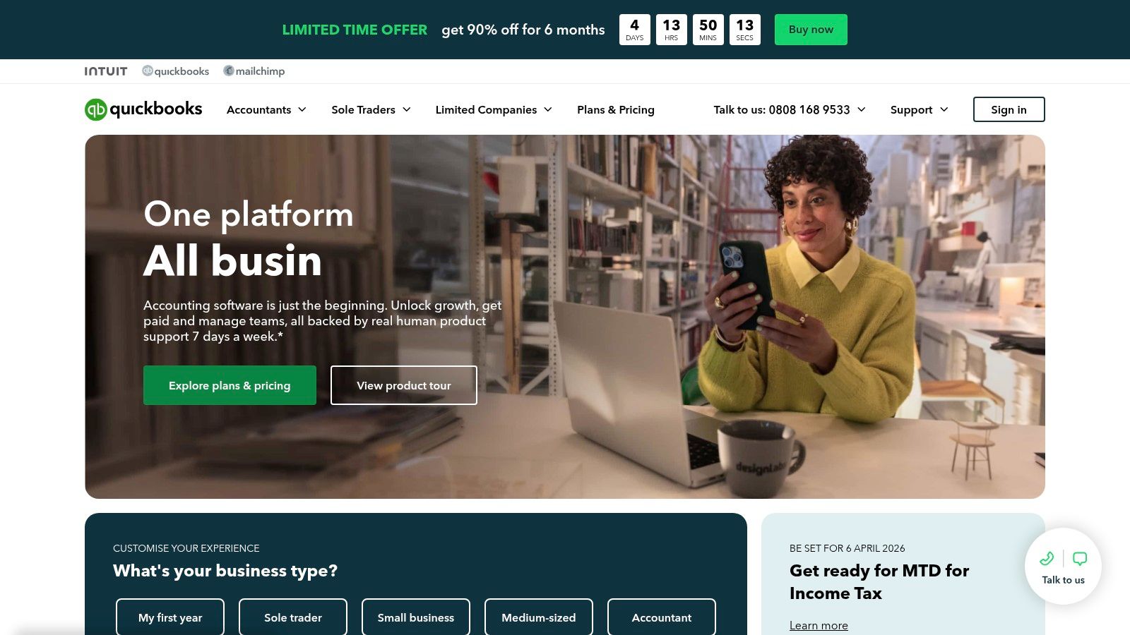 QuickBooks Online UK (Intuit)