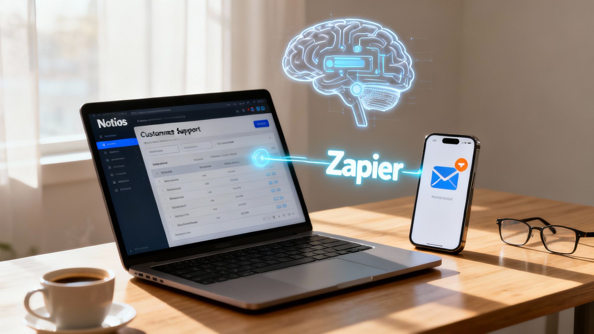 AI Helpdesk in an Afternoon: Notion, Gmail & Zapier