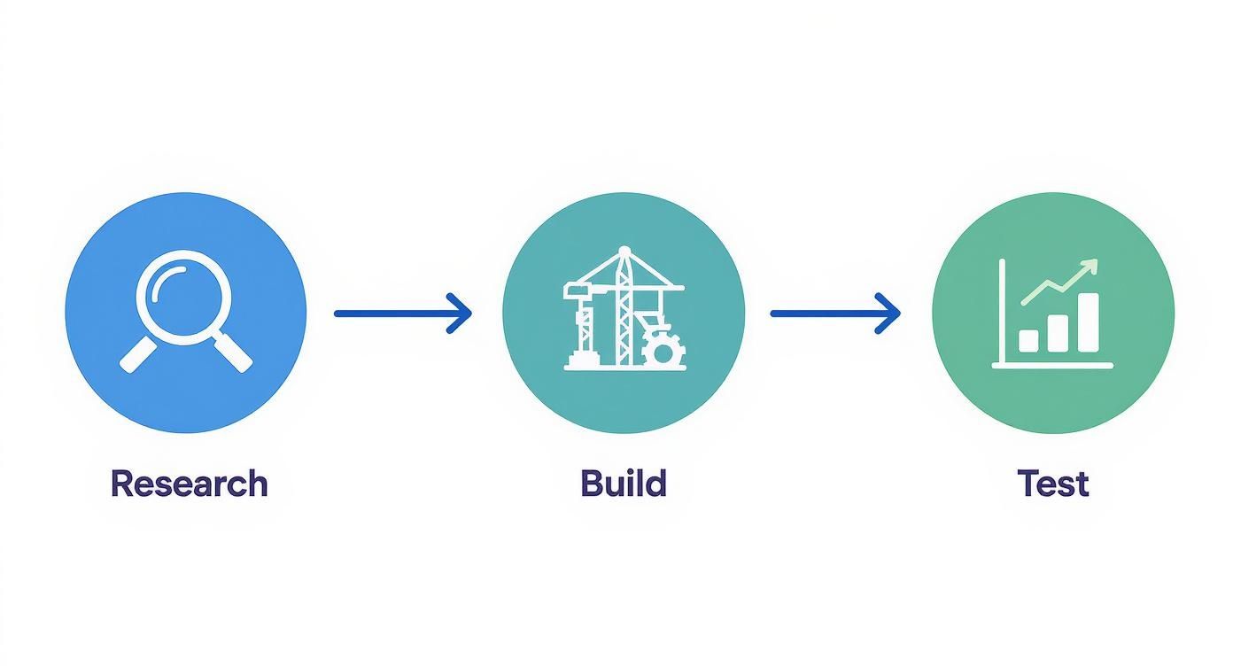 Infographic about From Idea to Market Fit: Research Your Niche with Perplexity Comet and Build Test Pages with AI