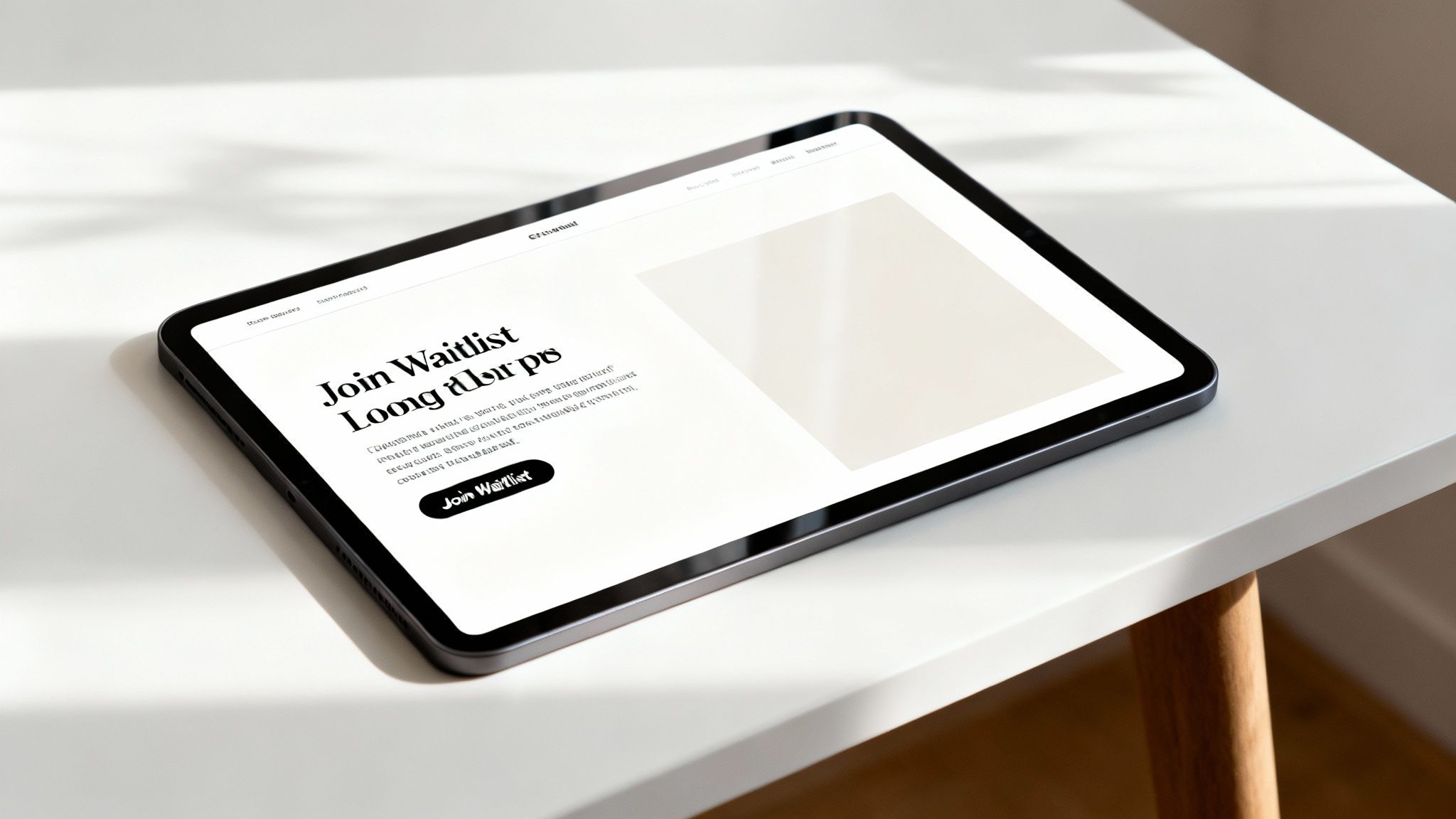 A person working on a laptop with design elements and code snippets floating around them, symbolizing the creation of a web page using AI tools.