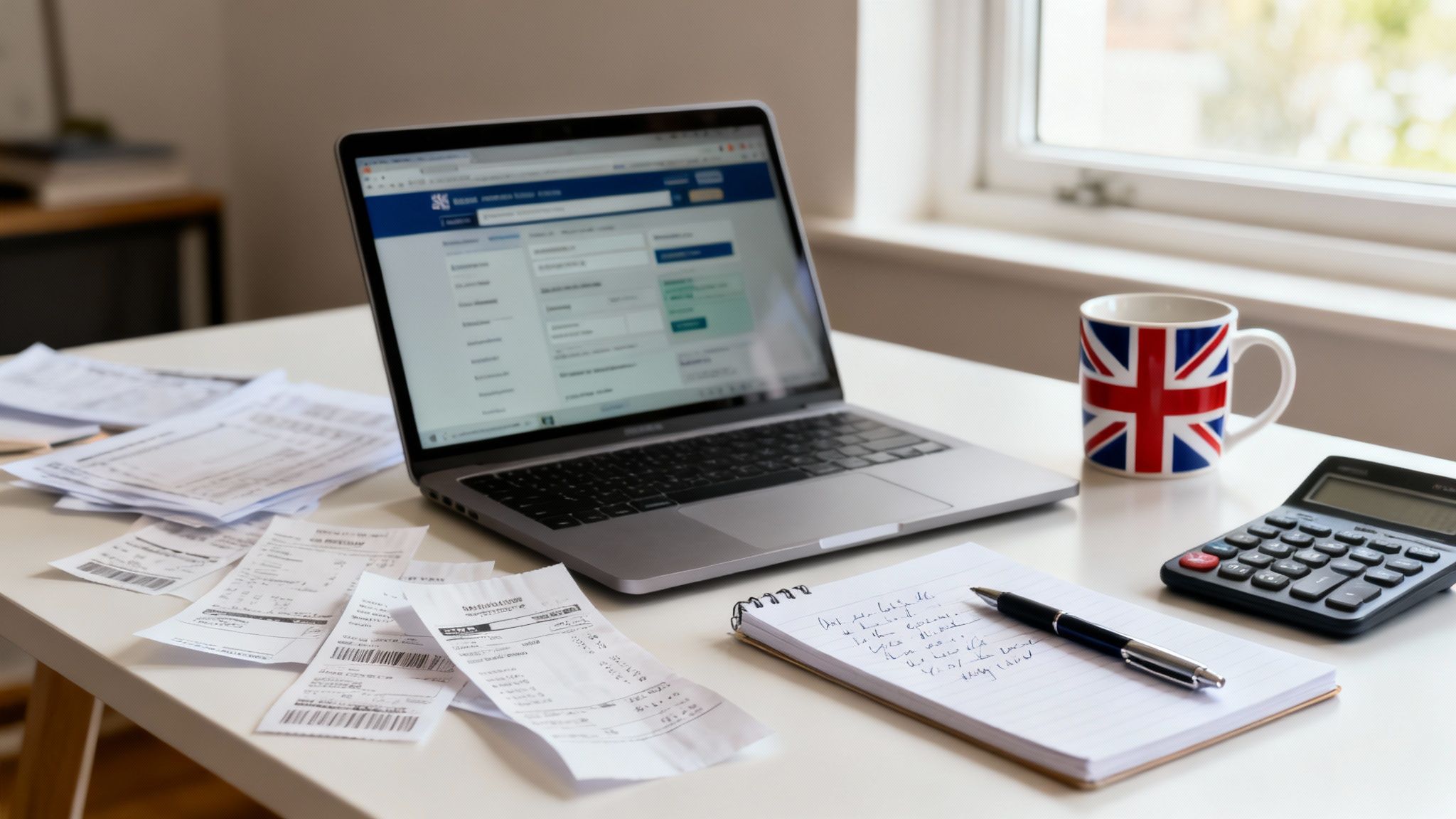 Self Employed Tax Return Help a UK Guide