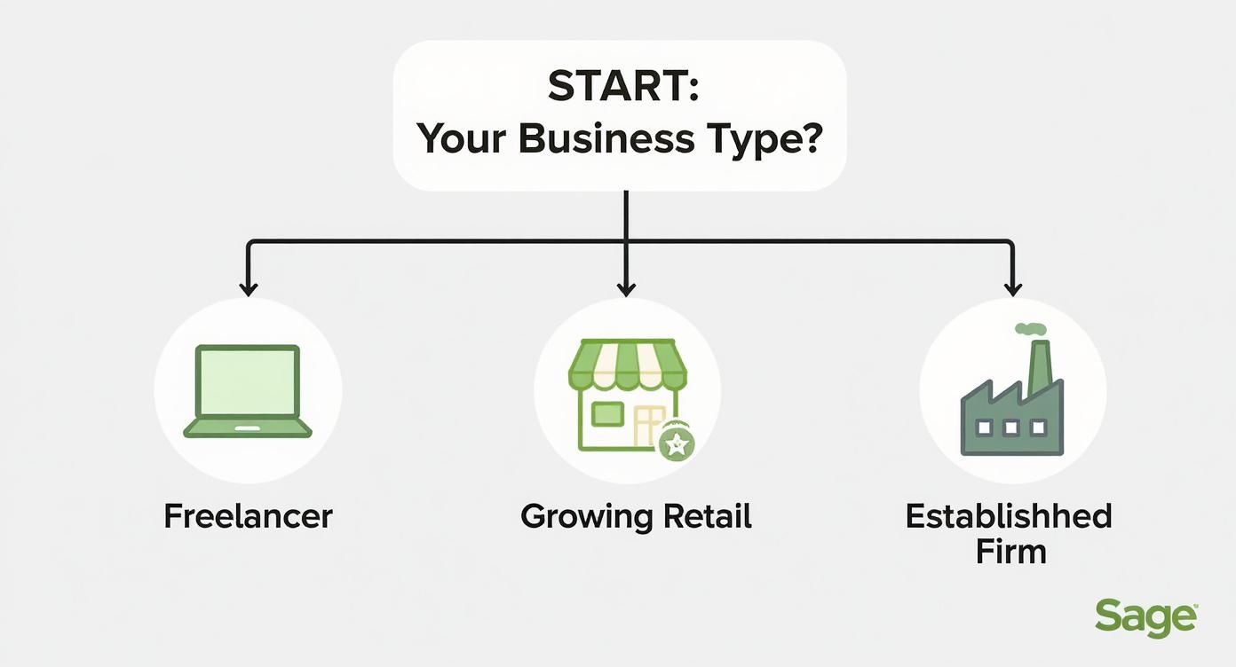 Infographic about sage cloud accounting