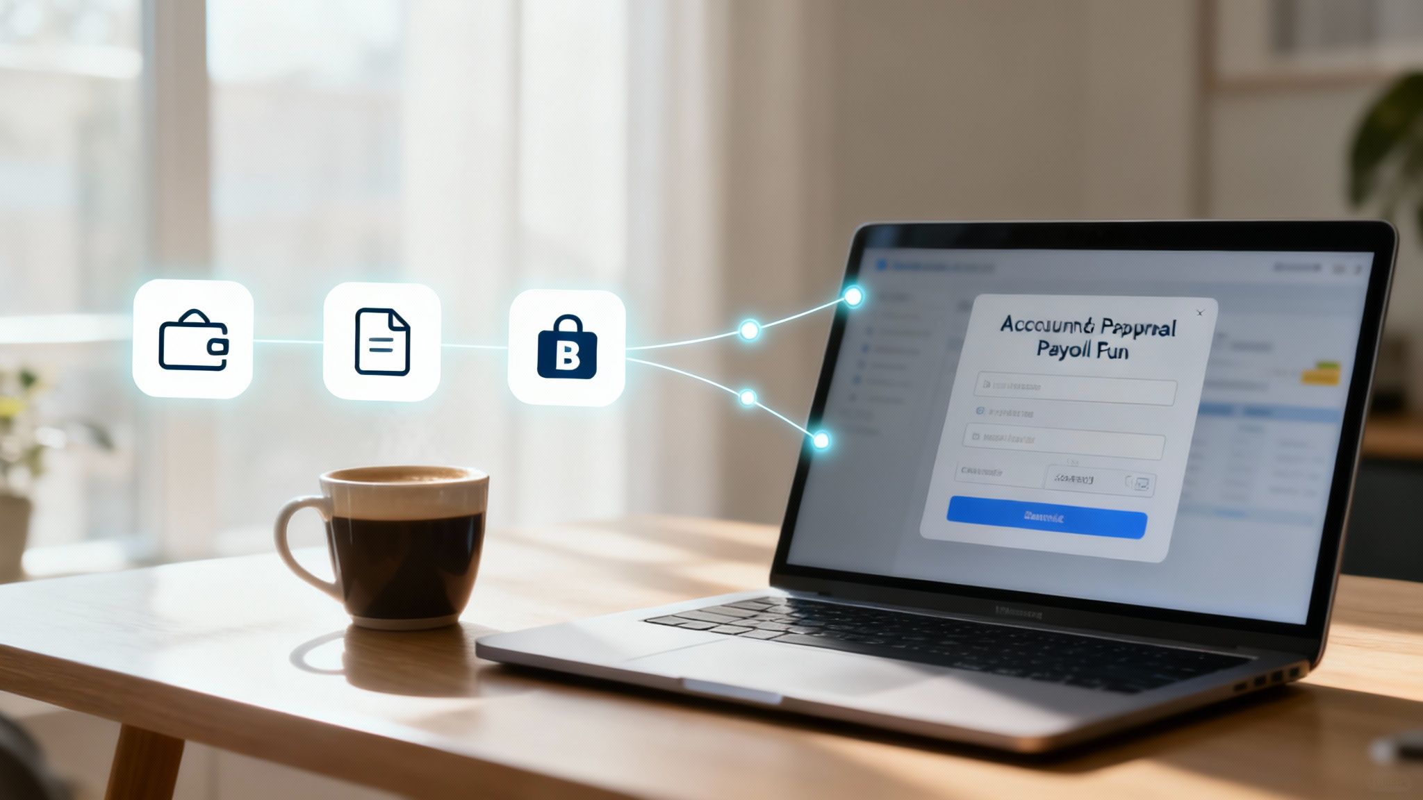 A lock icon superimposed on a digital circuit board, representing financial security