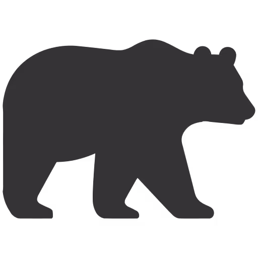 Black Bear Icon 1