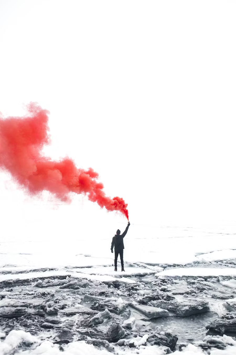 Red smoke
